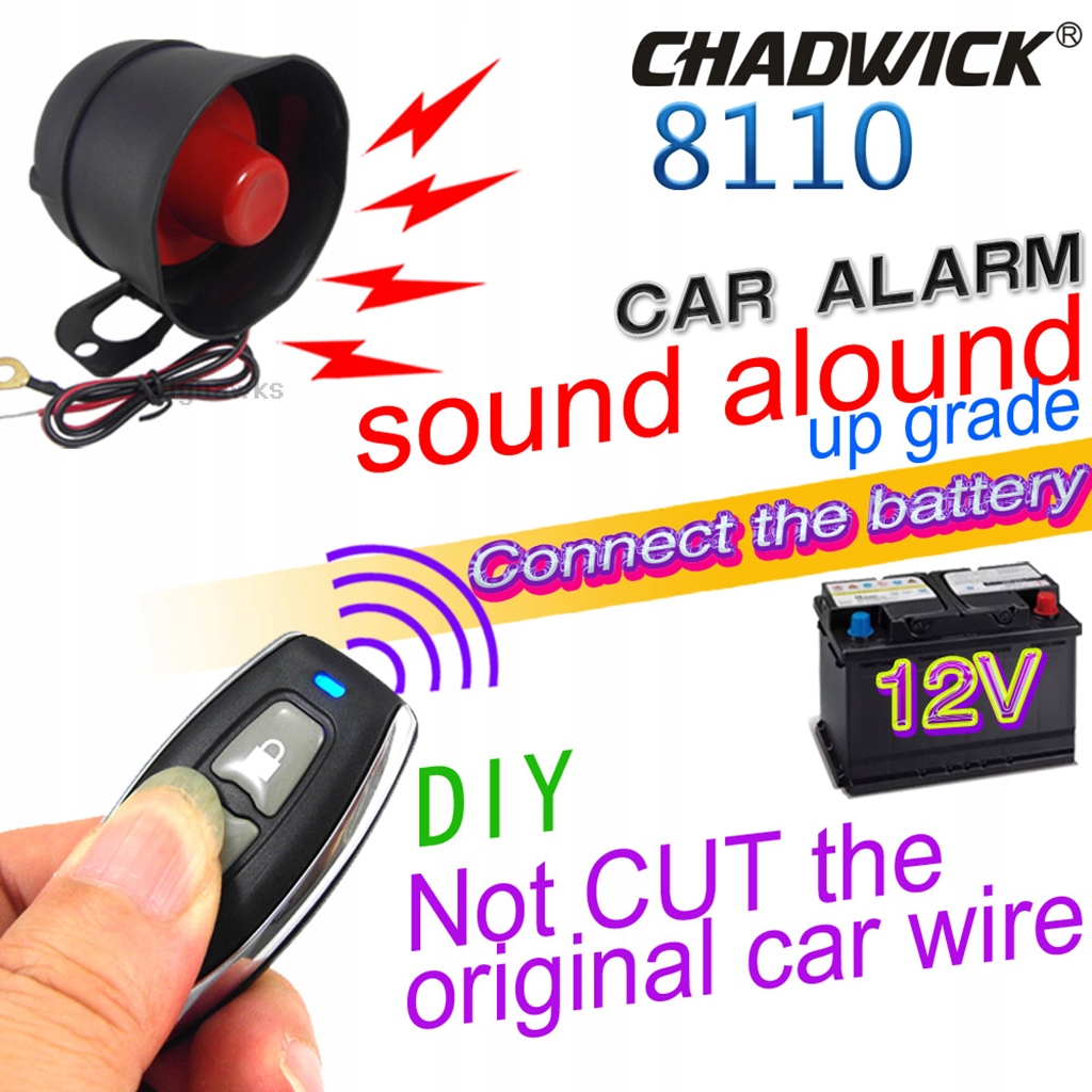 Alarm systemu ochrony antywłamaniowej pojazdu Kod producenta Xi256ozi1