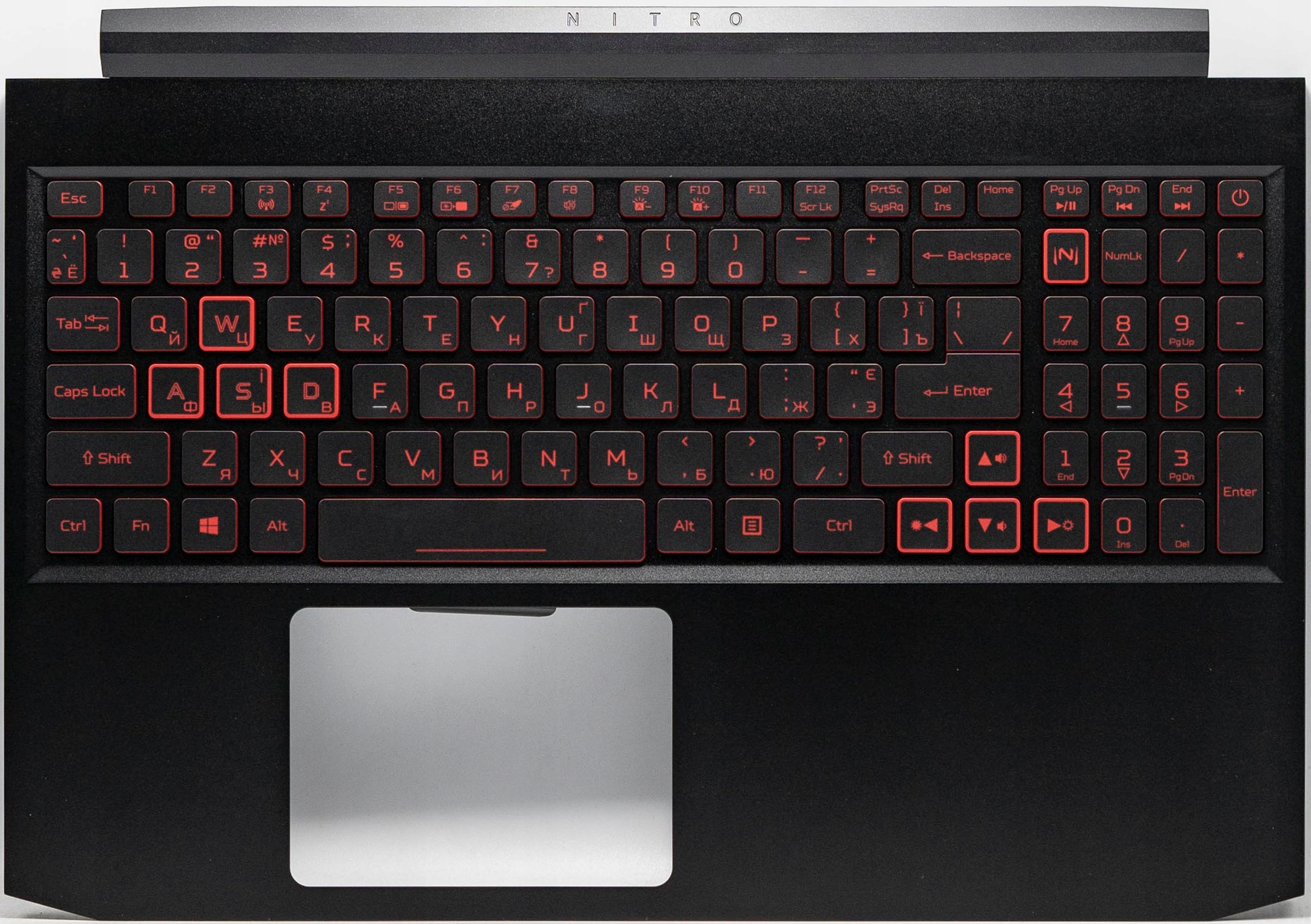 Klávesnice Acer Aspire Nitro AN715-51 Palmrest Ukrainian Gtx 1660TI