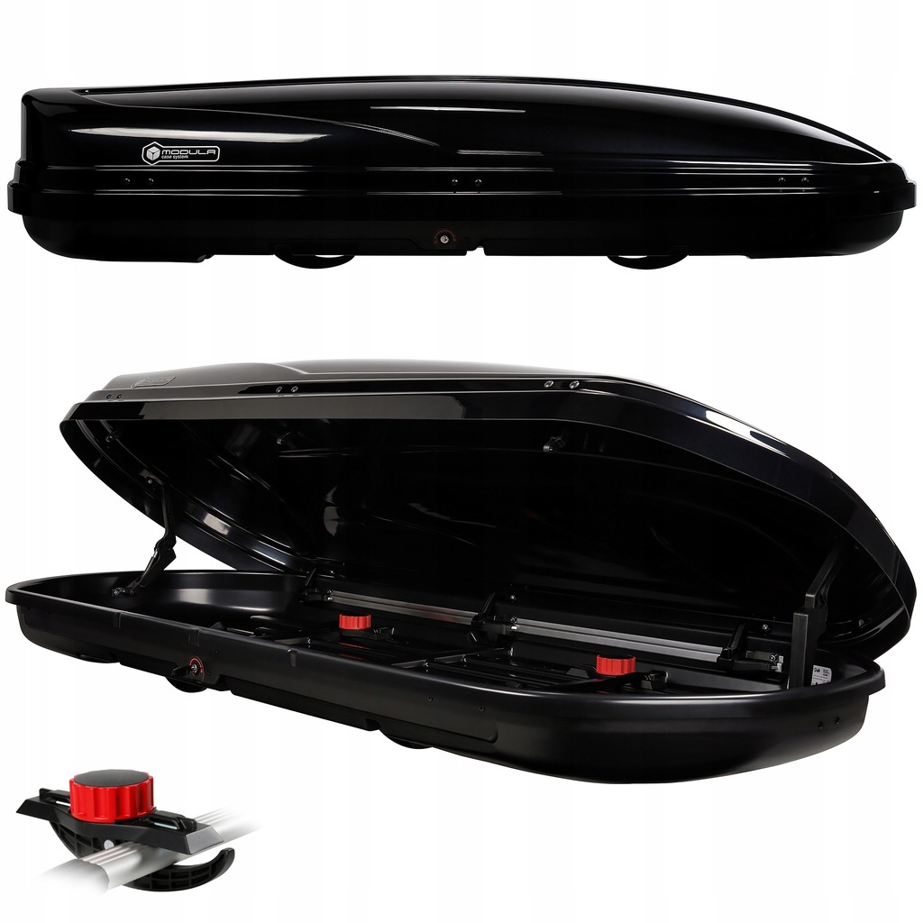 Trumna BOKS KUFER Dachowy na dach MODULA WeGo 500L 200x80x40CM Producent Modula