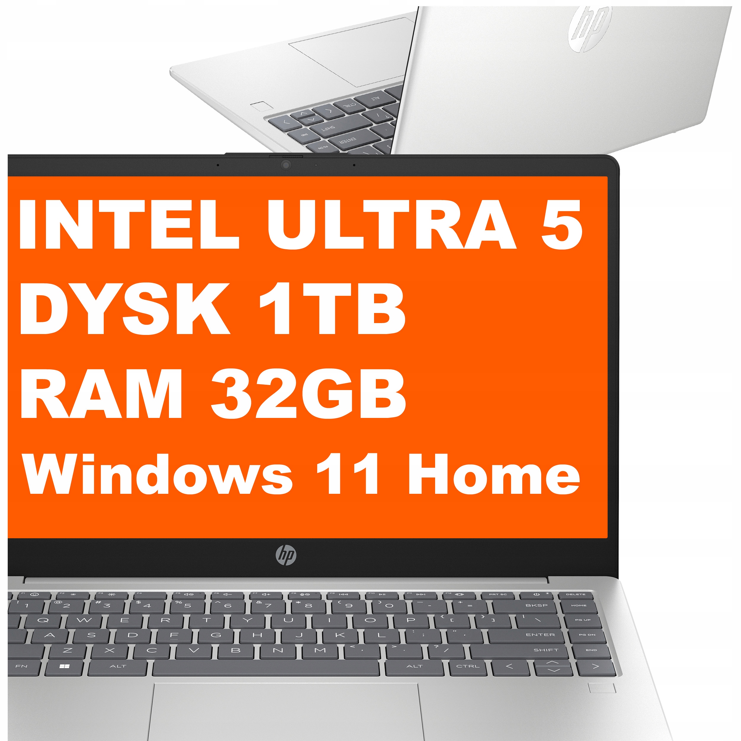 Notebook Hp 14T-ep100 Ultra 5 32GB 1TB Intel Arc FullHD Win 11 Stříbrný