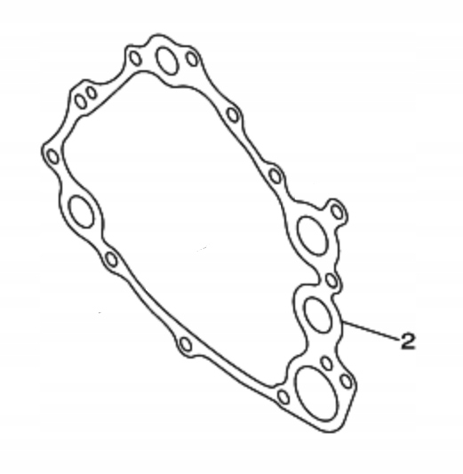 Uszczelka pompy olejowej YAMAHA GASKET nr: 6S5135630000
