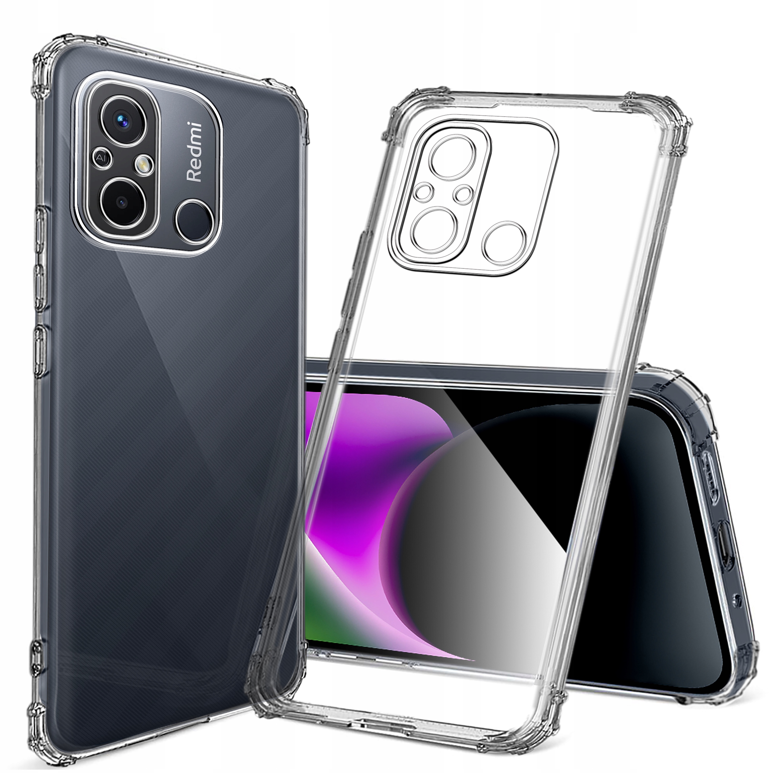 

Etui do Xiaomi Redmi 12C Anti-shock Case Szkło