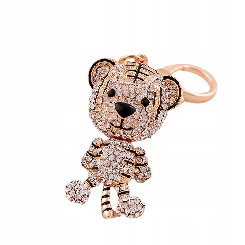 Brelok Breloczek Do Kluczy Złoty MIŚ Do Torebki