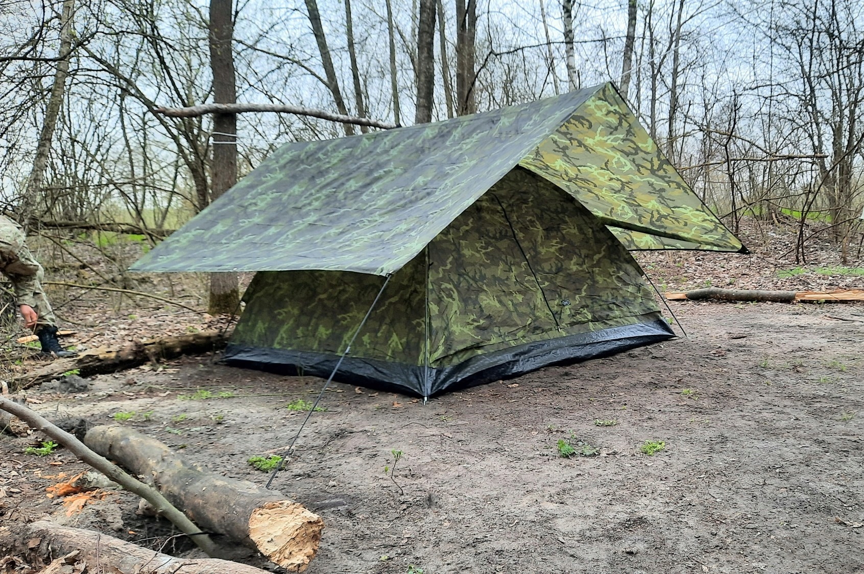 Tarp Bivakovací Plachta 200 X 300 CM M95 Cz Tarn