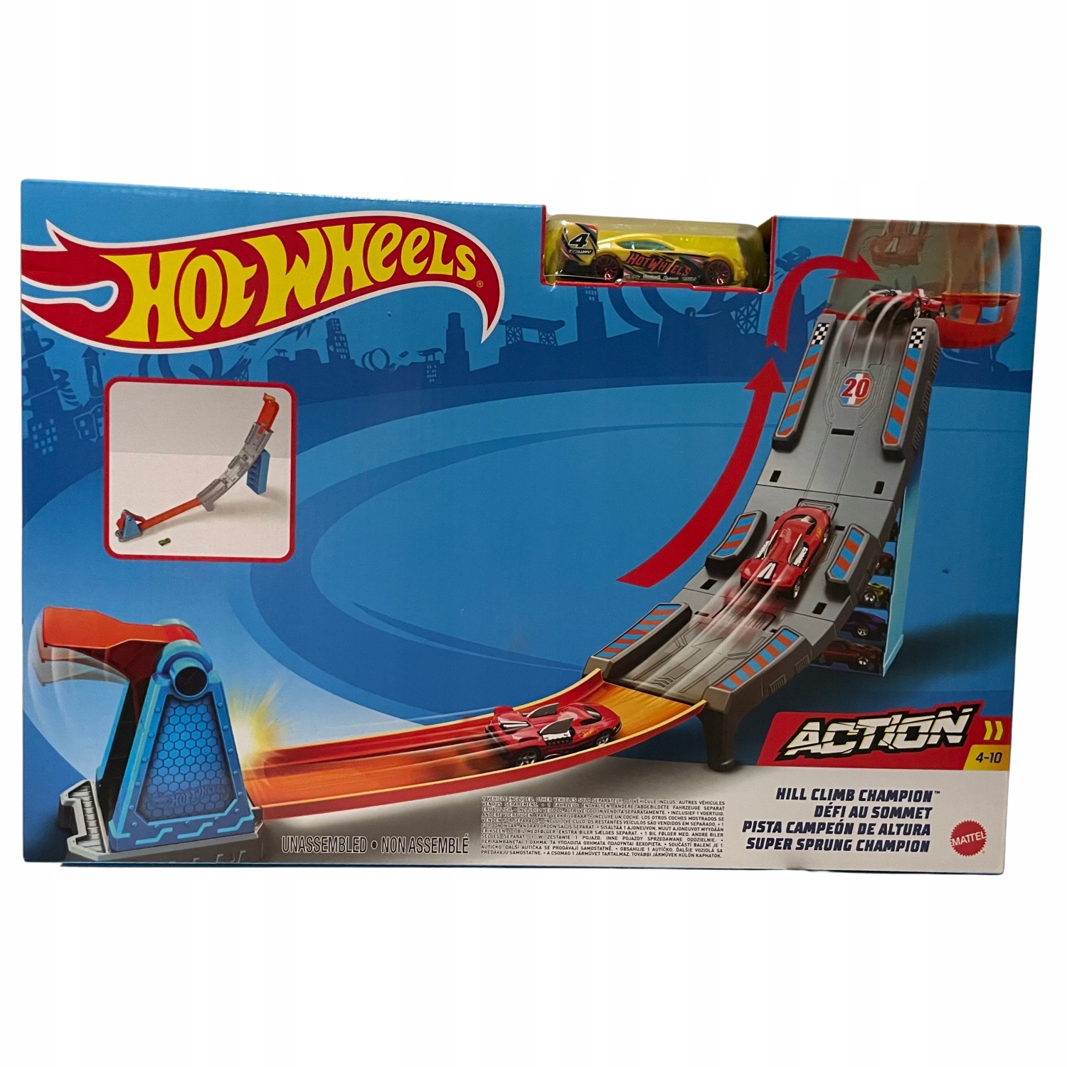 

Tor samochodowy Hot Wheels Mistrz Pętli GTV13