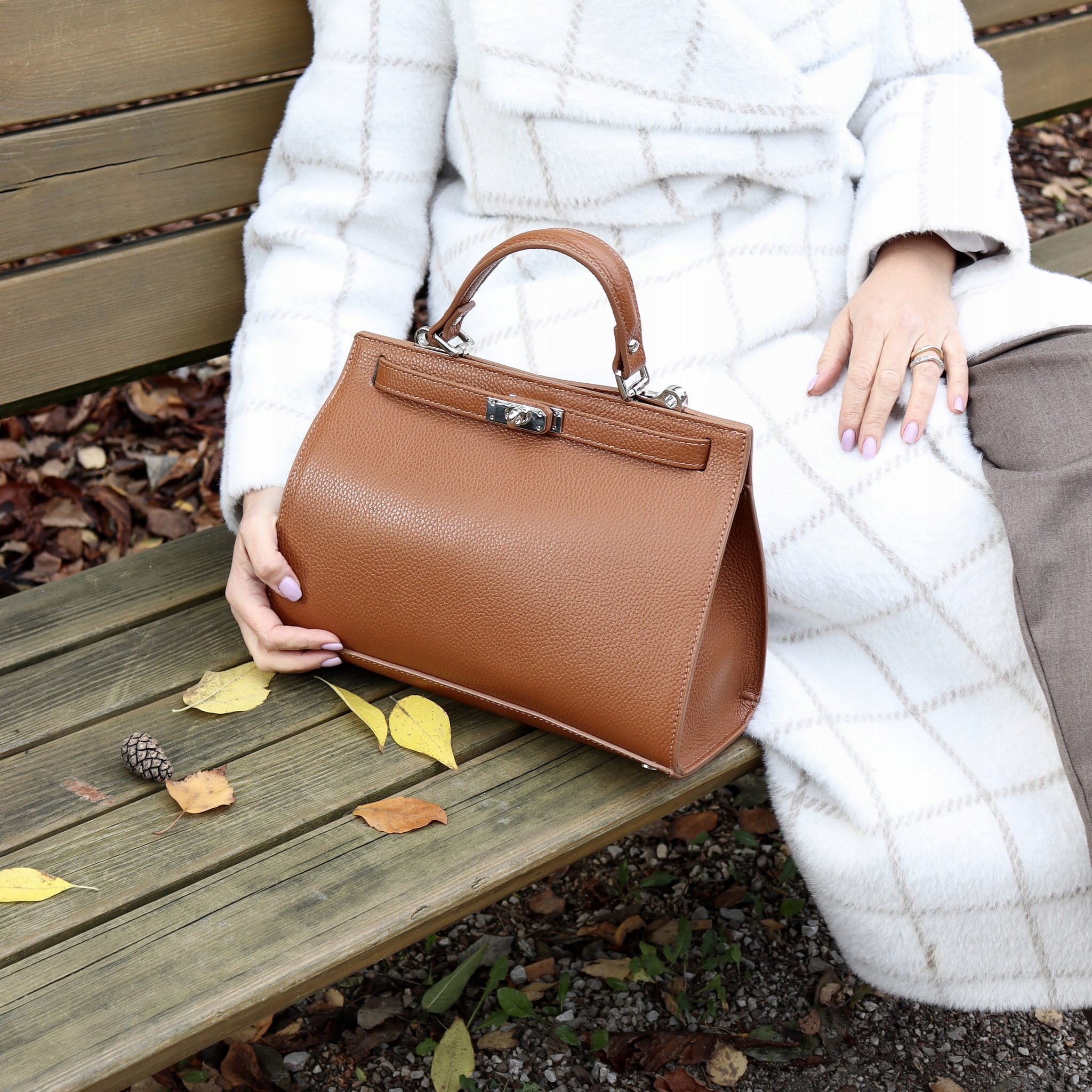 Torebka Damska skóra naturalna Cassandra Rudy Marka MORANTI