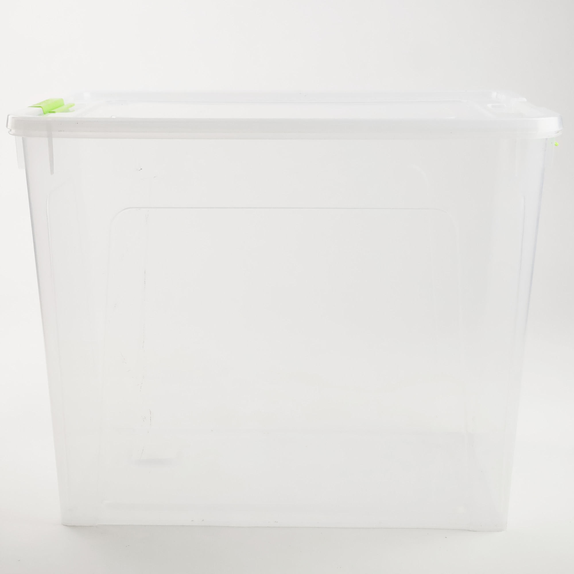 POJEMNIK PLASTIKOWY BOX 40L PRZEZROCZYSTY Z POKRYWKĄ DO PRZECHOWYWANIA