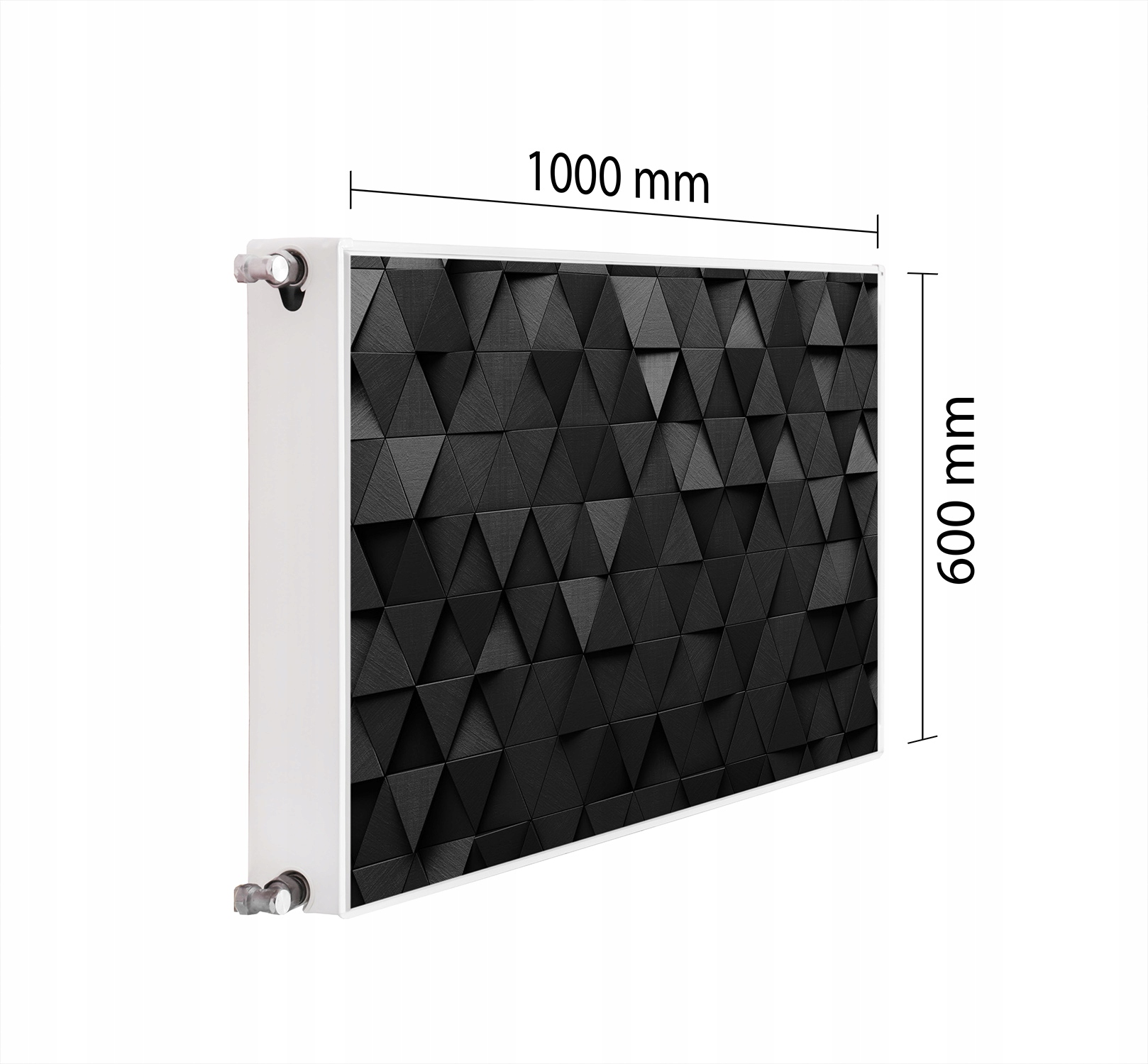 Kryt Na Radiátor Maskovač 100x60 Vzor 3D Podložka Magnet