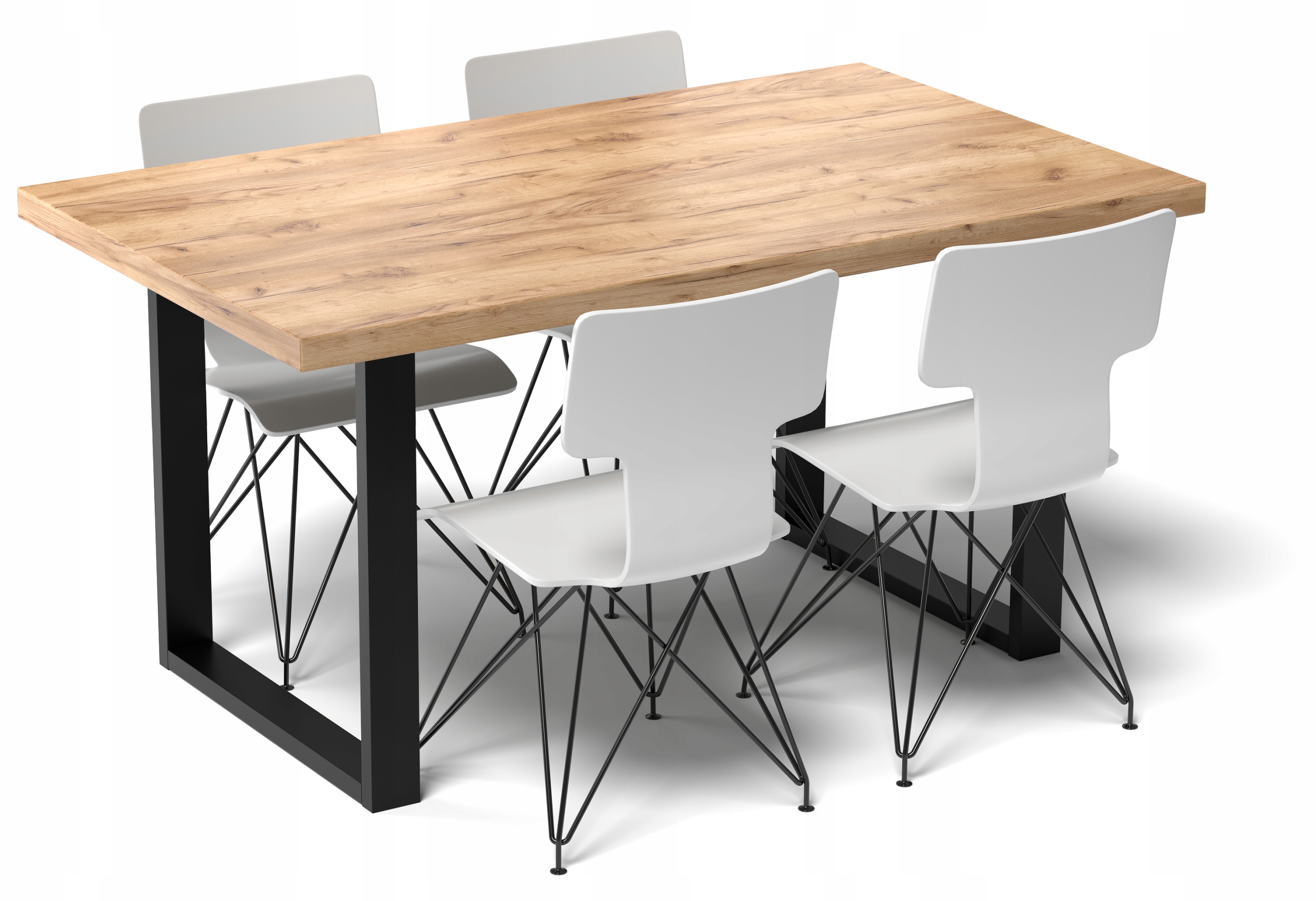 Kuchyňský stůl obdélníkový vícebarevný 60 x 120 x 76 cm