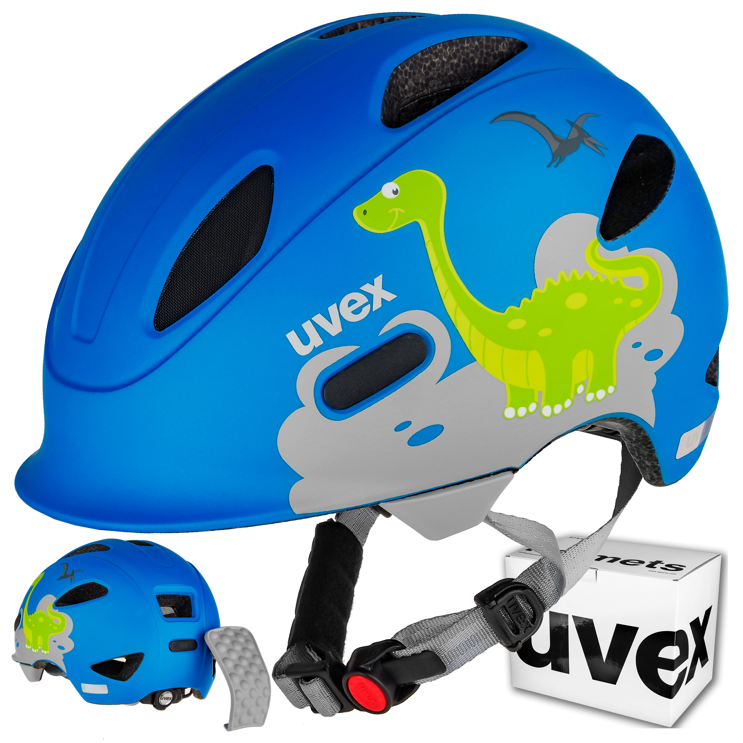 

Kask Dziecięcy Uvex Oyo Style Dino Blue 46-50 CM