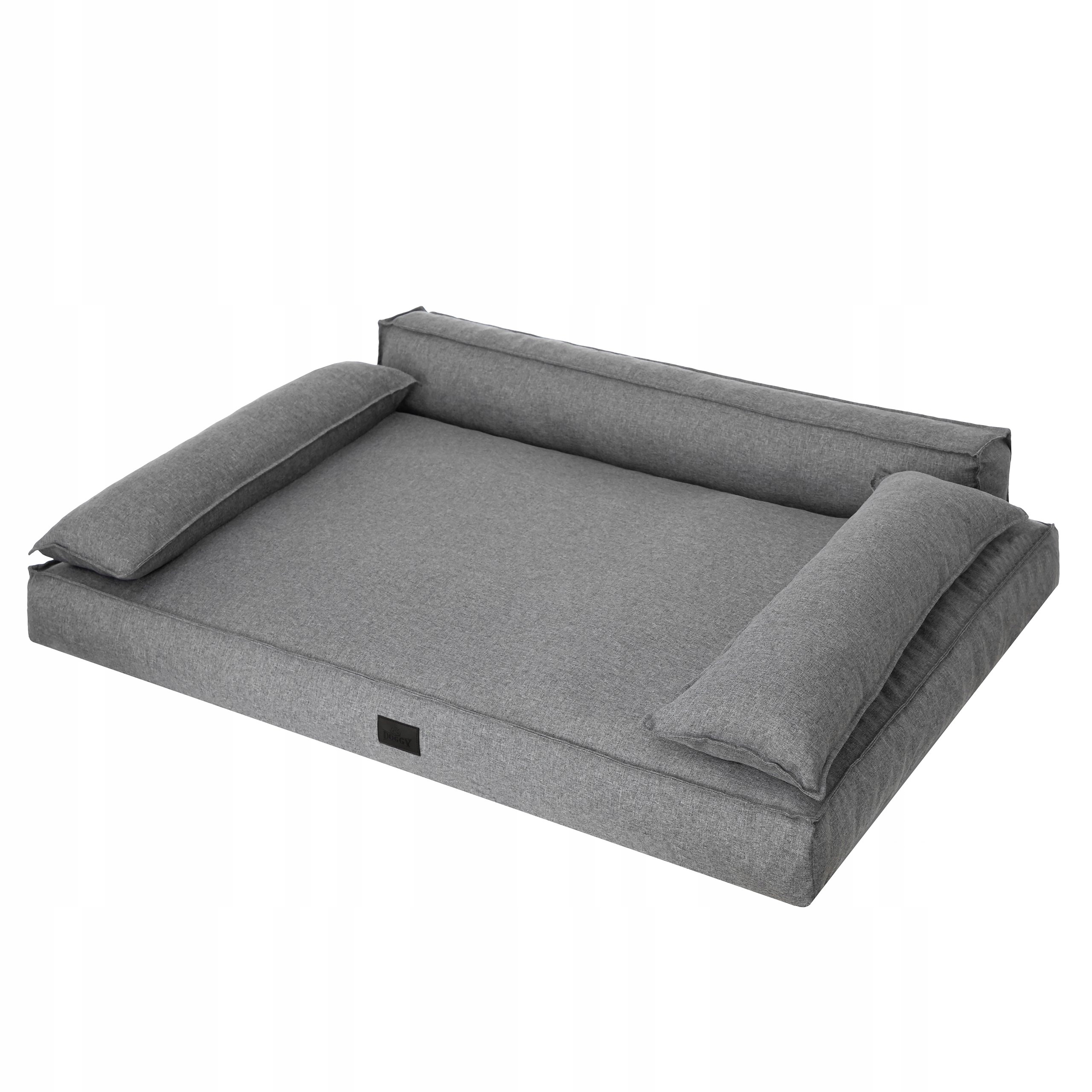 Levně pelíšek Pohovka pro velkého psa XXL 120x77 cm antracit Doggy Hobbydog