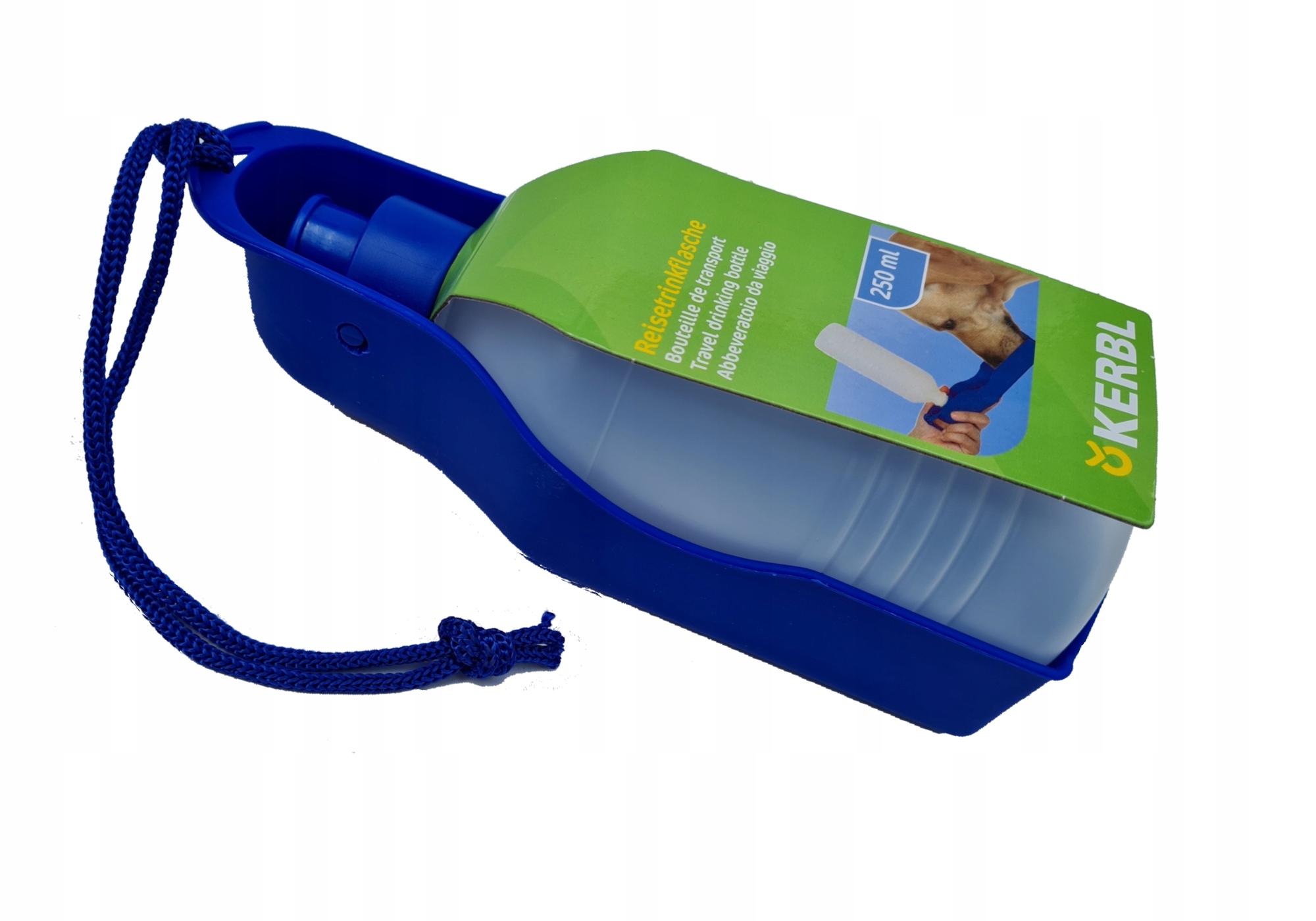 

Kerbl Butelka turystyczna Bidon Dla Psa 250ml nieb