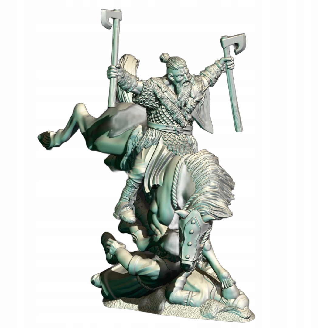 Wulf Mounted - x1 Figurki LOTR MESBG Middle Earth Władca Pierścieni