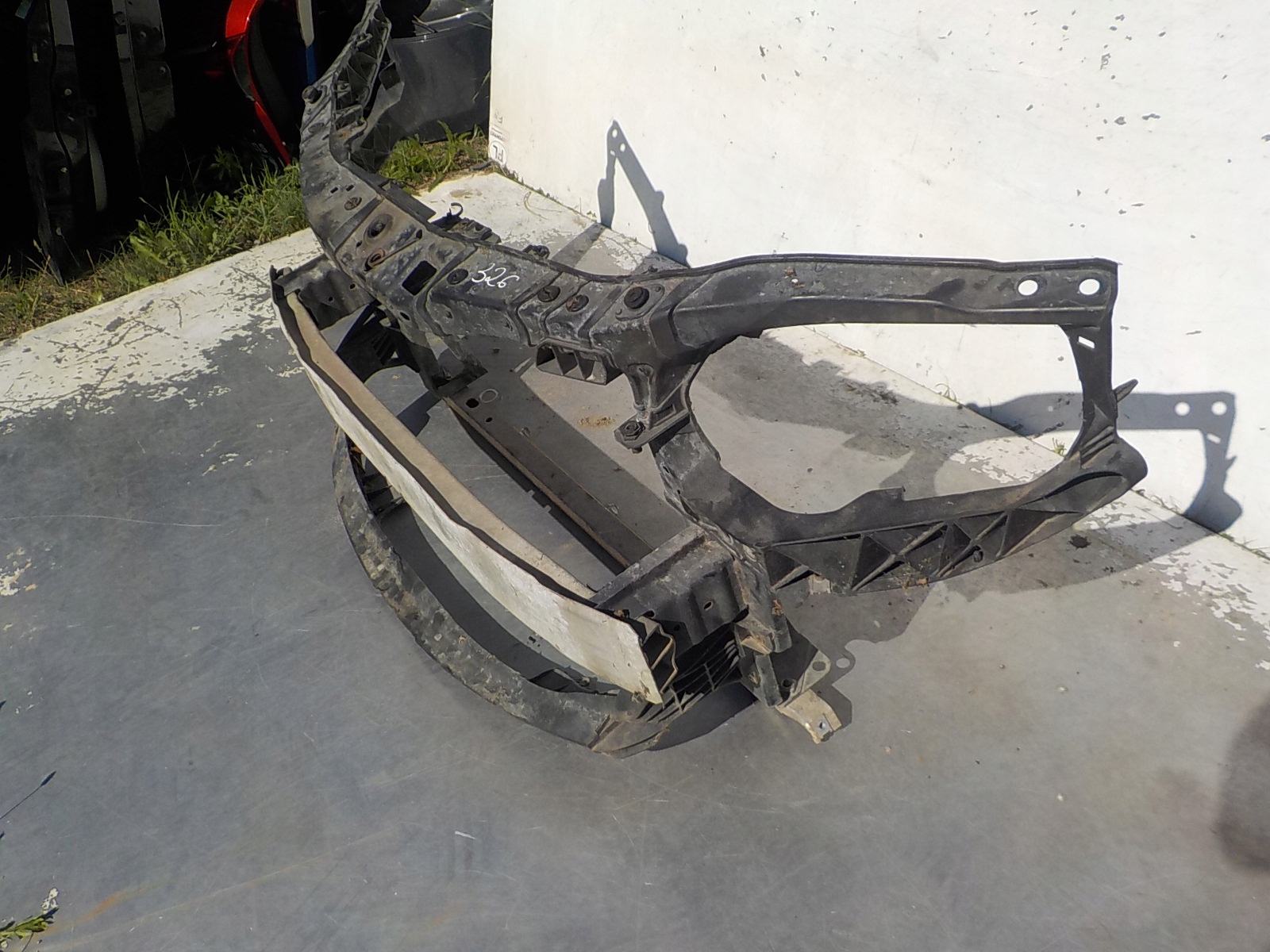 326 OPEL CORSA D 06-14 support panel for radiators sider pillar iron