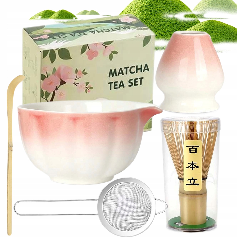 Levně Bambusový Dárková Sada Na Čaj Matchy Chashaku 5 Ks