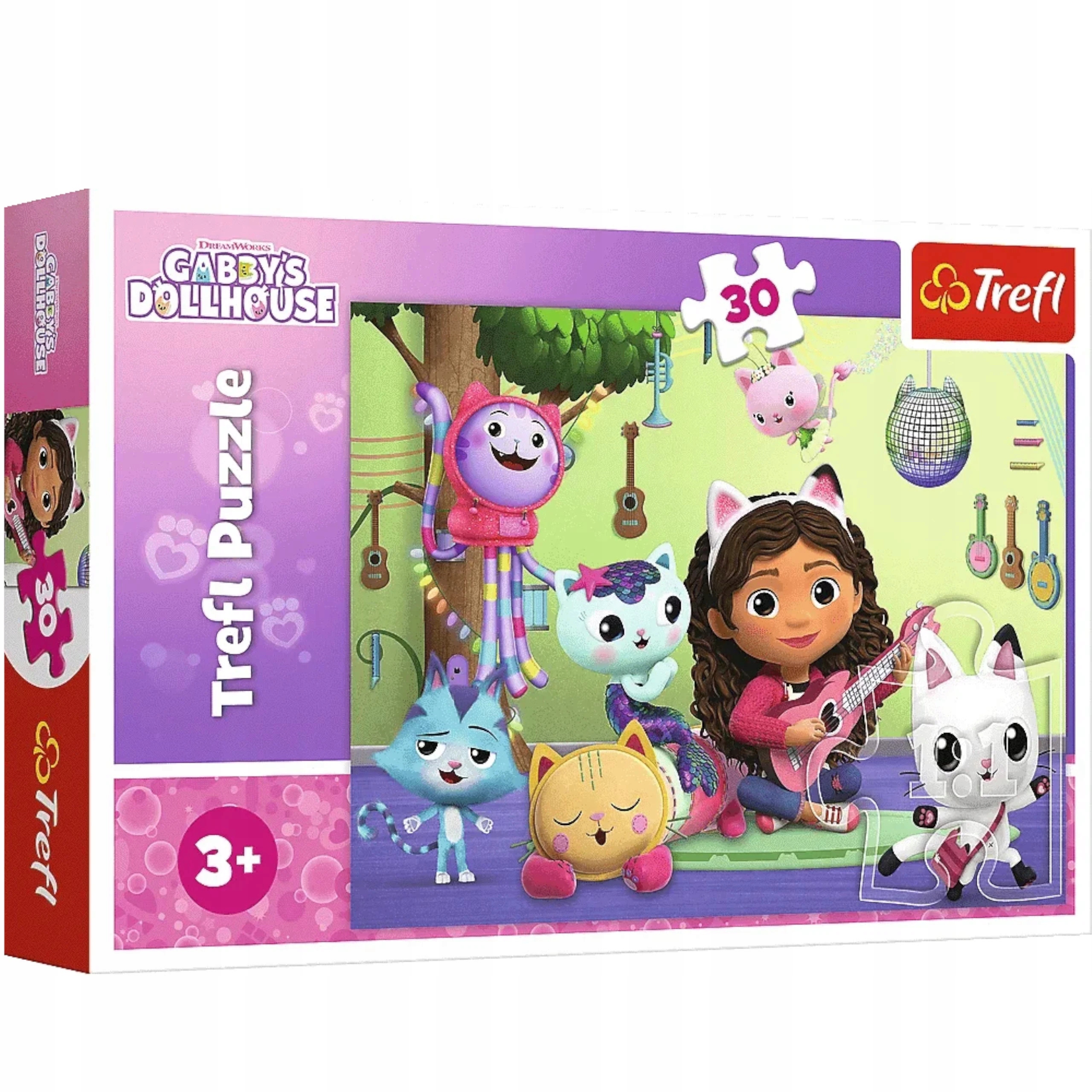 Puzzle Trefl Koci Domek Gabi 30 el. Gabi i jej uroczy domek 18301