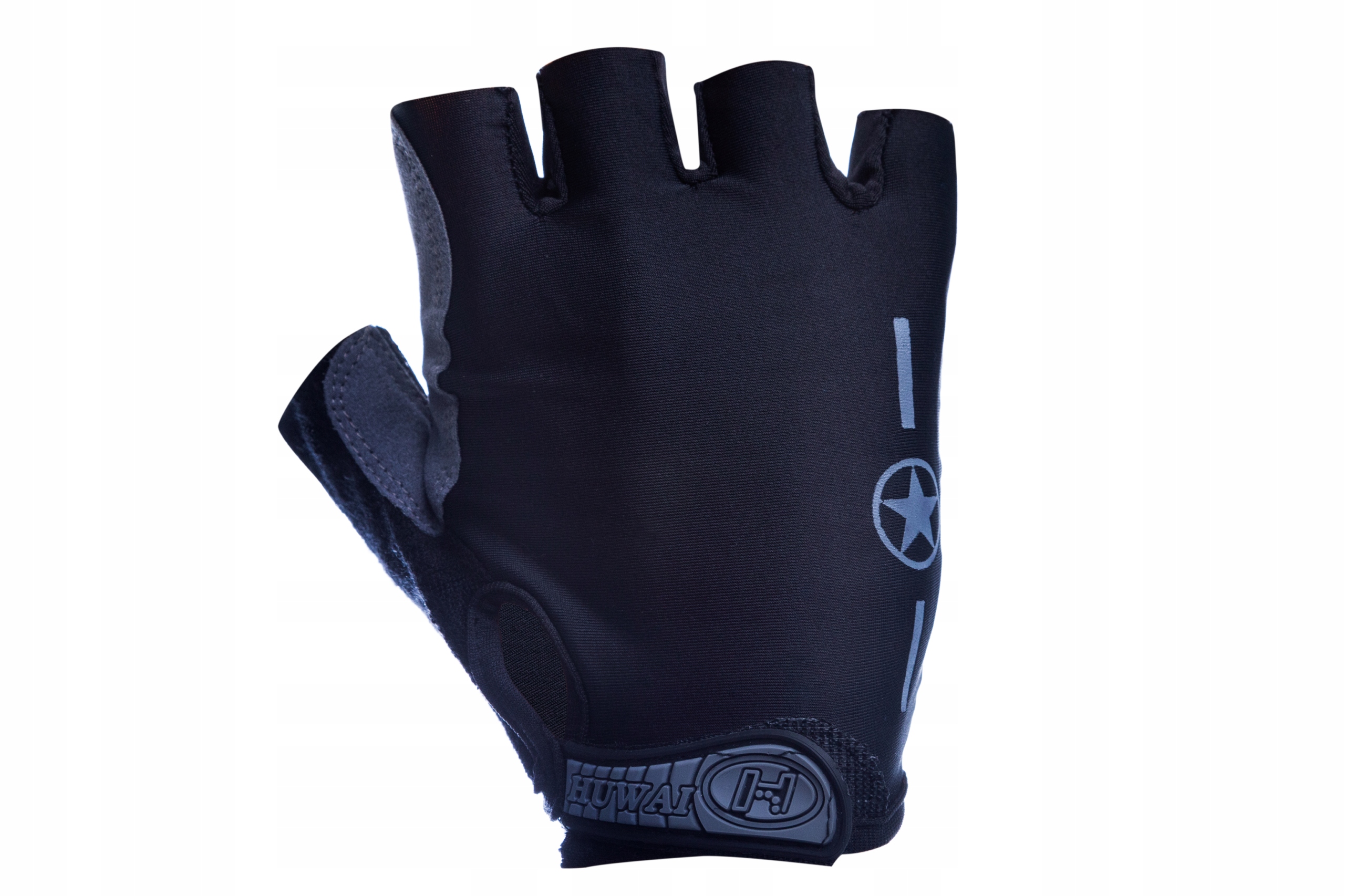 Rękawiczki Rowerowe Krótkie z dzianiną DYSTANSOWĄ Marka Ercole