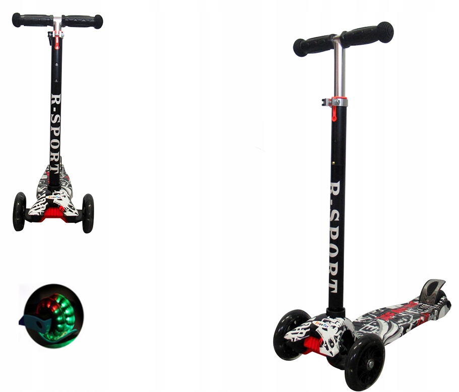 HULAJNOGA Hx2 BALANSOWA 2 DO 7 LAT ŚWIECĄCE KOŁA