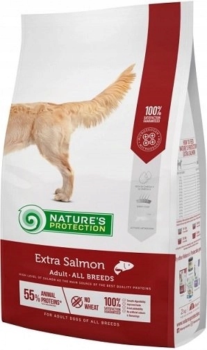 Levně Nature's Protection Extra Salmon 2kg Krmivo pro psy s lososem