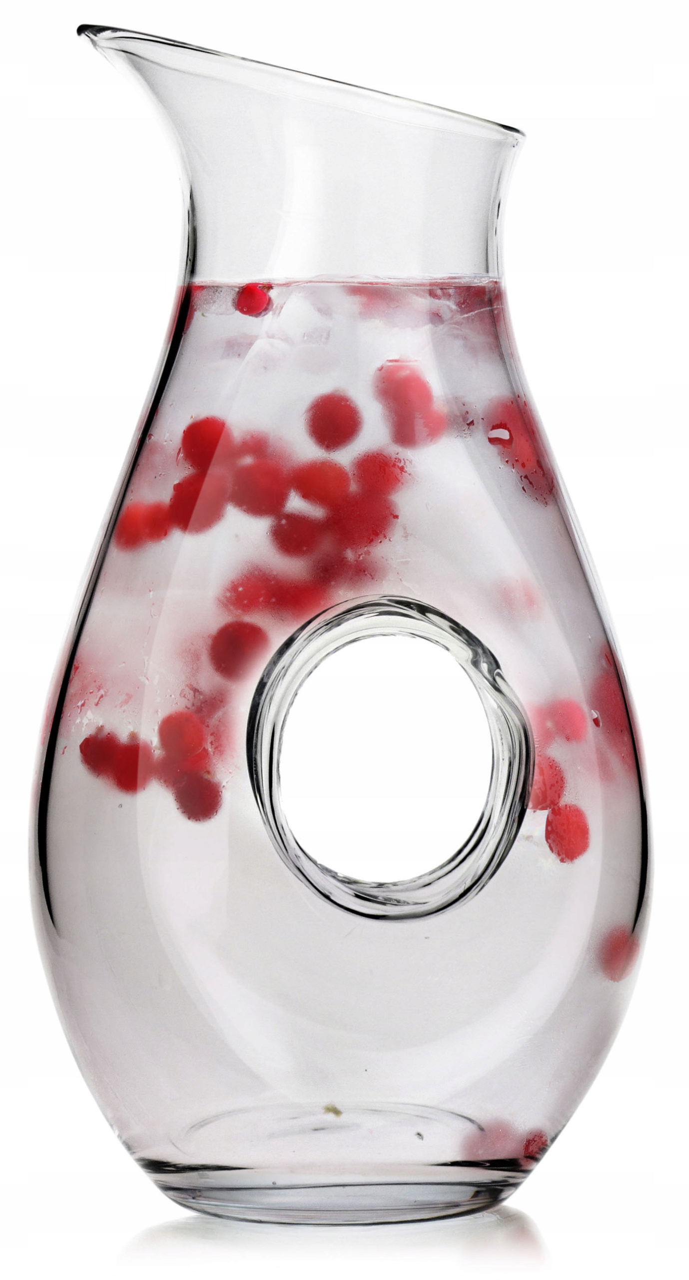 

Dzbanek karafka z otworem dziurą do wody napojów