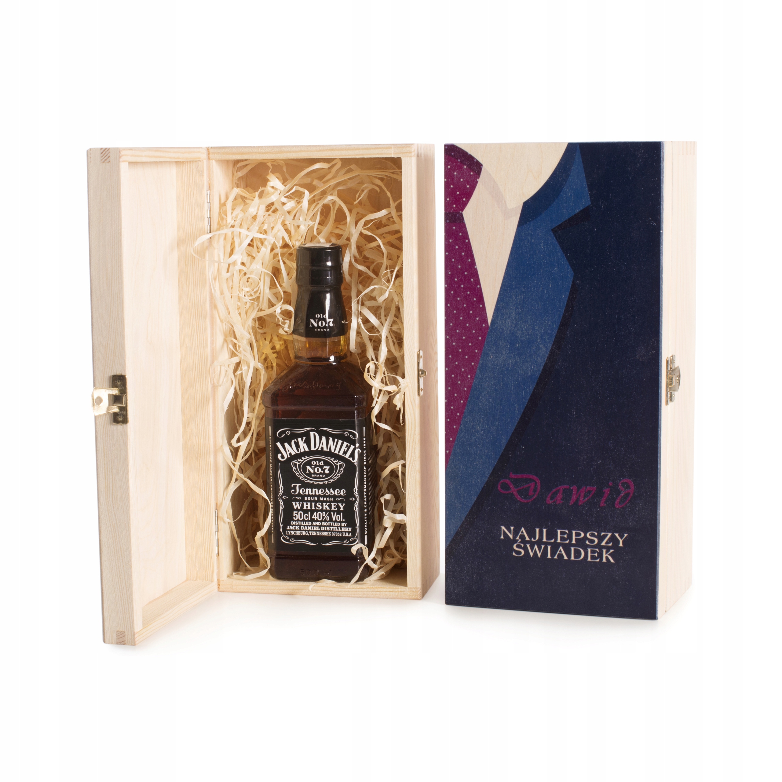 

podziękowanie dla Świadka whisky skrzynka