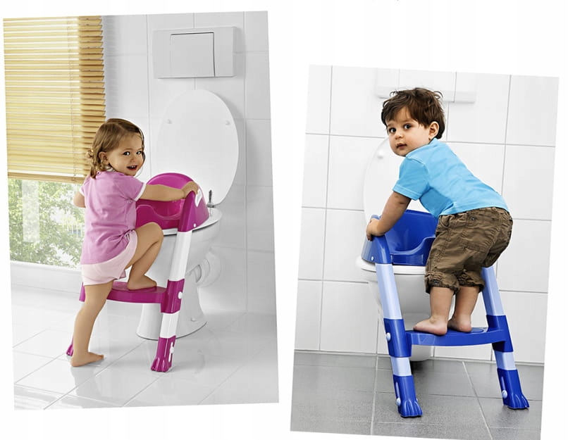 THERMOBABY NAKŁADKA NA SEDES WC ZE STOPNIEM BLUE Kolor niebieski