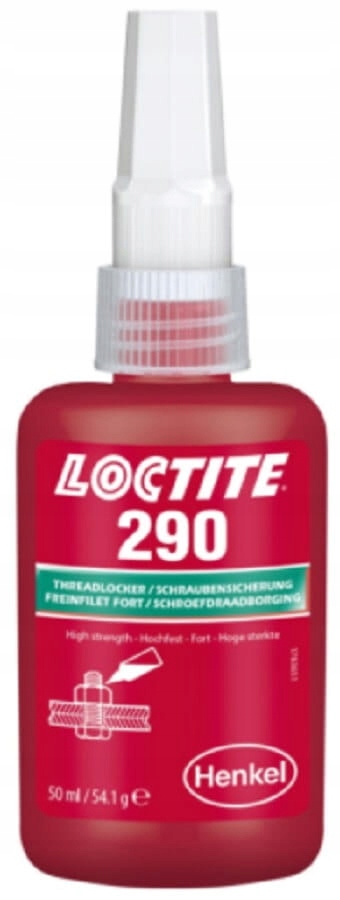 Loctite 290 50 ml – zelené lepidlo na závity, nízka viskozita