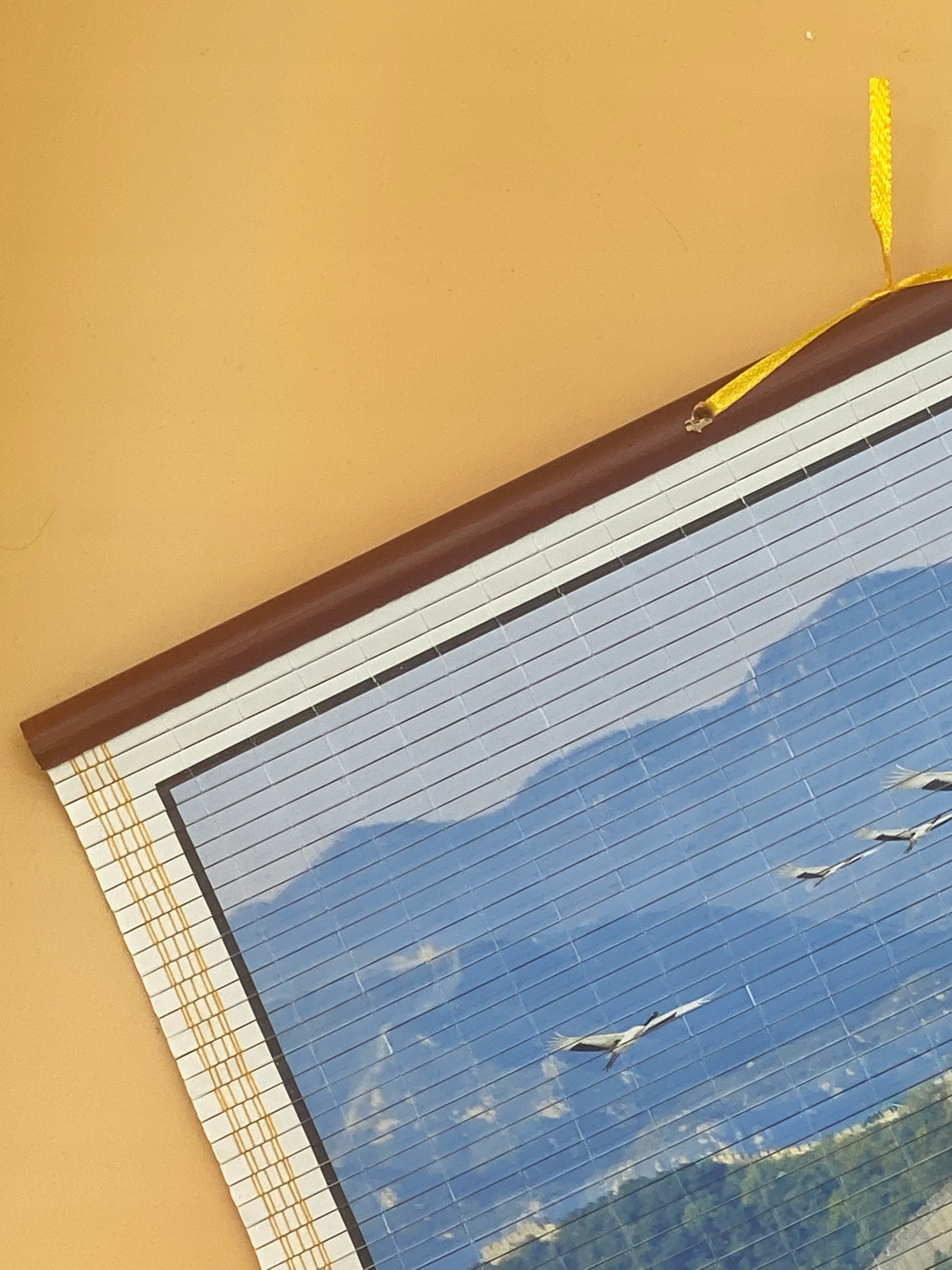 Chiński trzcinowy KALENDARZ ścienny na 2023r MUR 2 Kalendarz na rok 2023