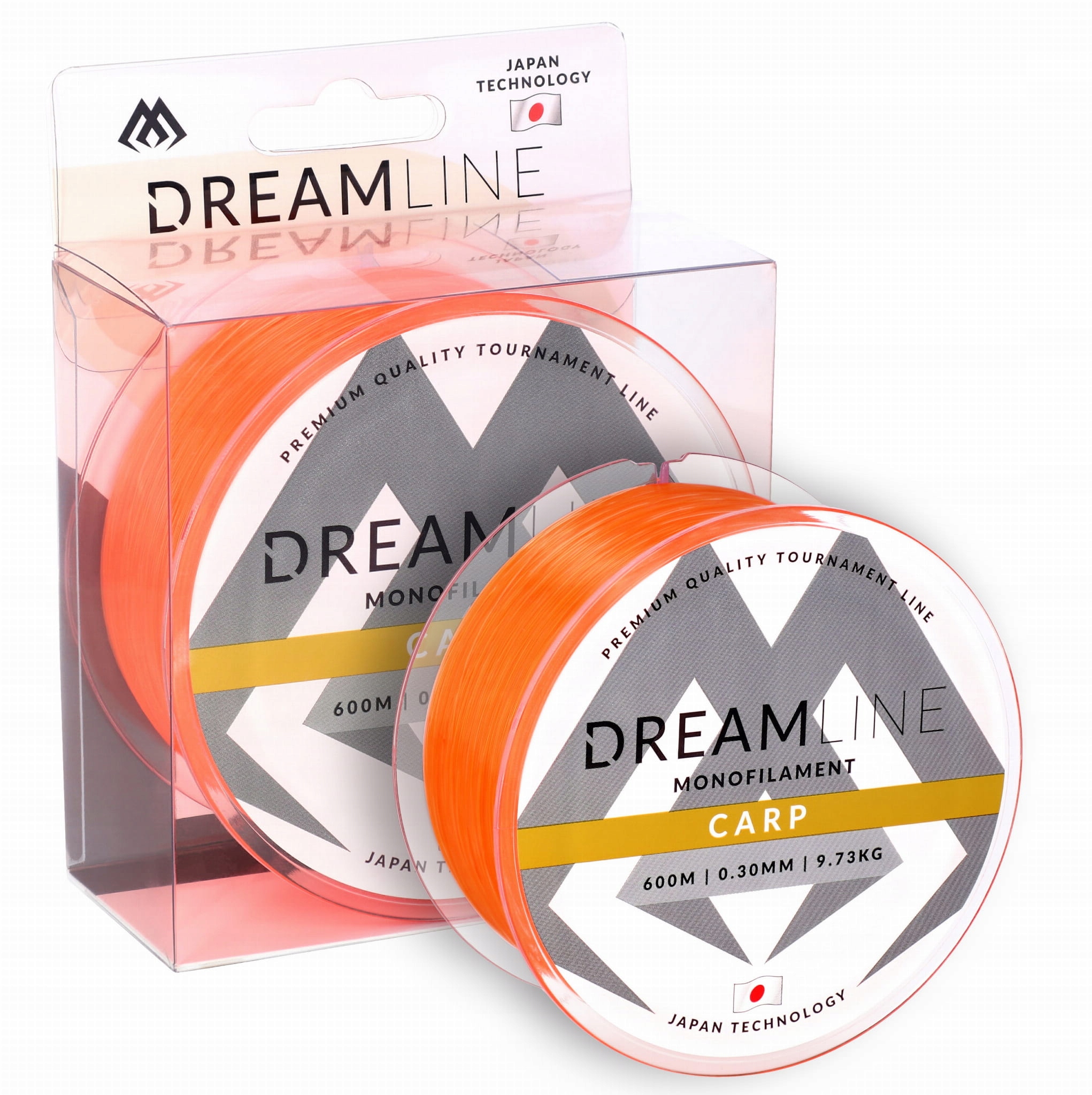 Żyłka Karpiowa Fluo Mikado Dreamline Carp 600 m 0,40 mm 16,56 kg