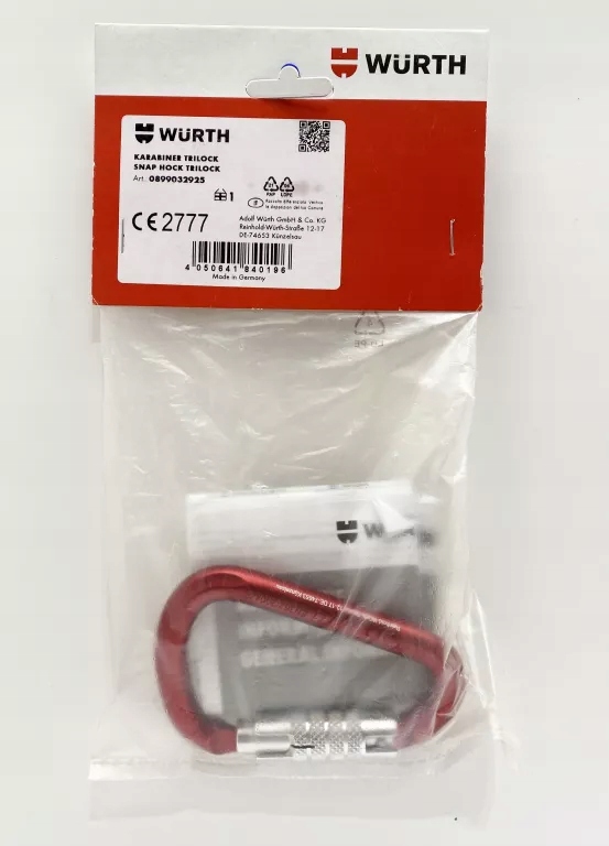 Sprzęt asekuracyjny zatrzaśnik Wurth 0899032925
