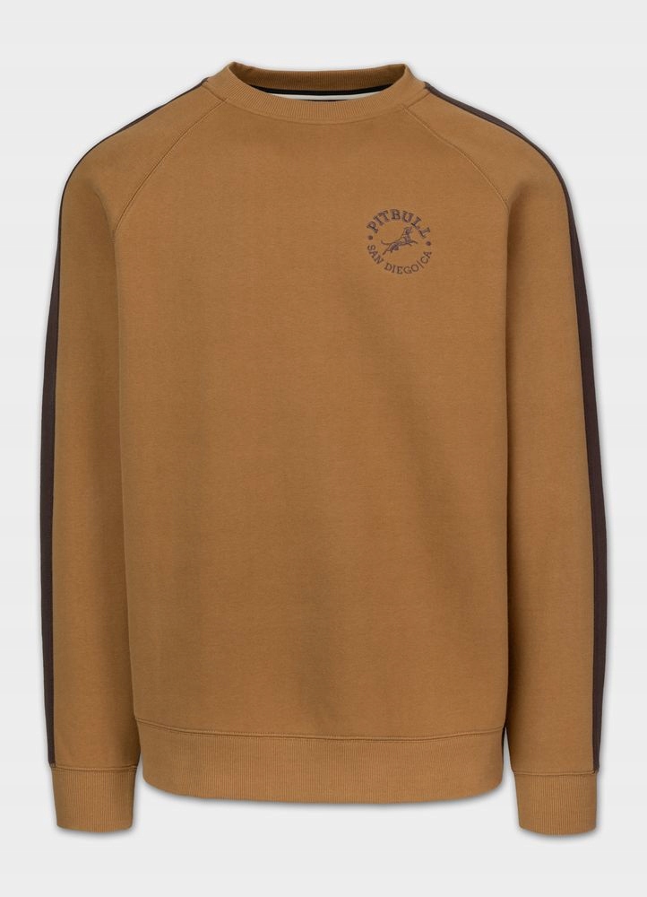 Pánská Mikina Pitbull San Diego Ca malé Logo Silnější Příjemná bez kapuce