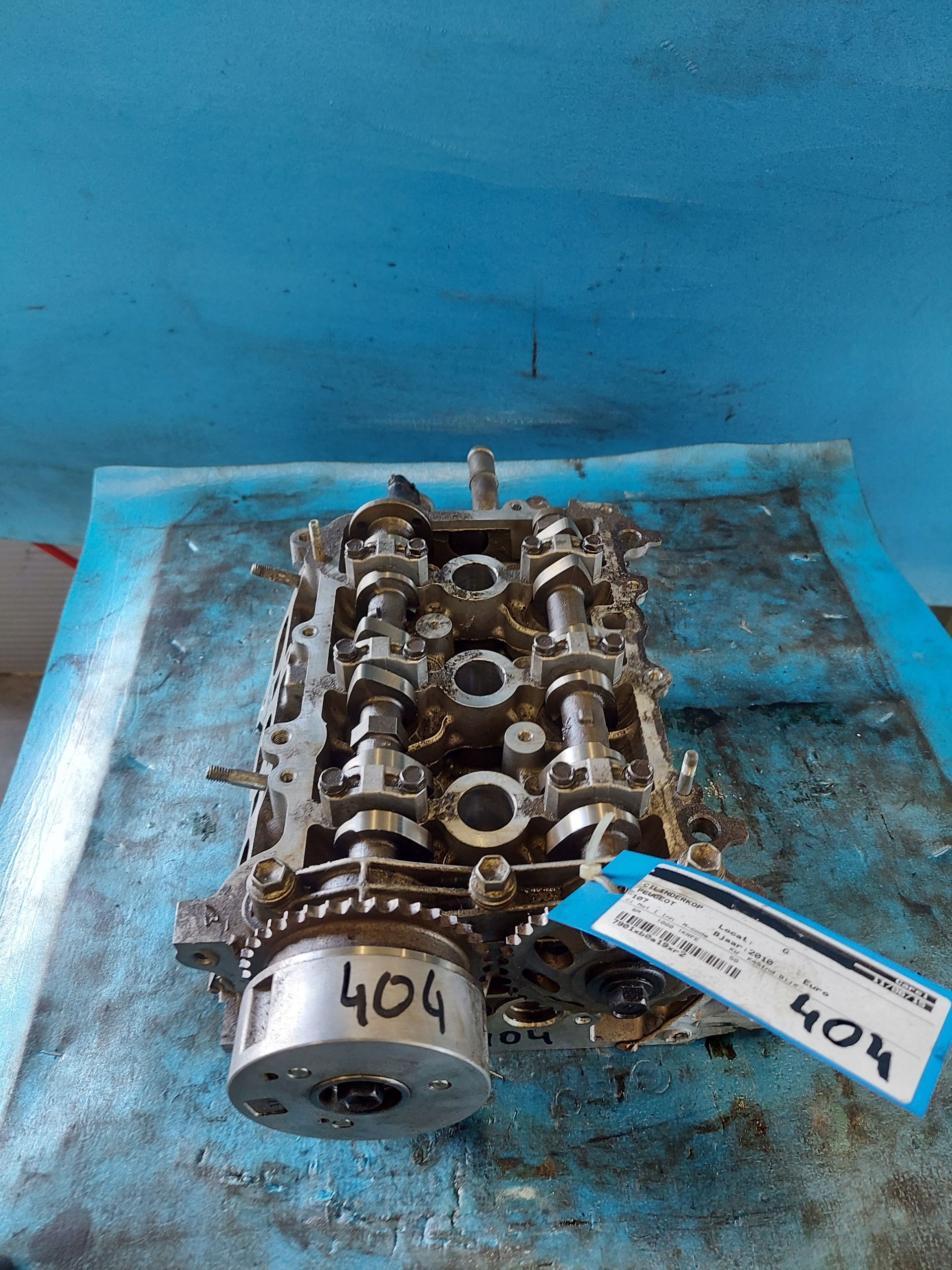 TESTATA PEUGEOT 107 2010 R 1.0 B 1KR