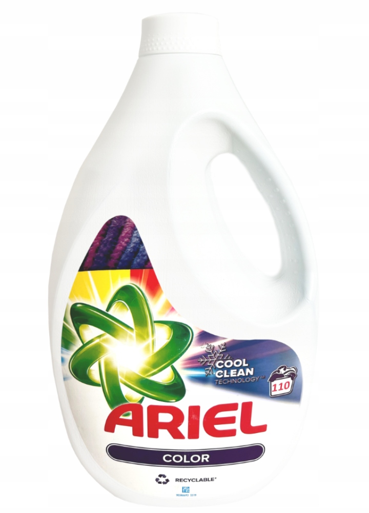 Levně Gel na praní barev Ariel Color Cool Clean Technologie 5,5 l