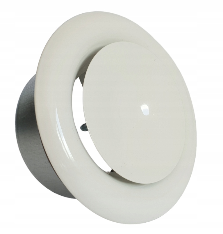 SR-S 125 ZAWÓR ANEMOSTAT NAWIEWNY 125 KRATKA 125 DO SUFITU BIAŁA