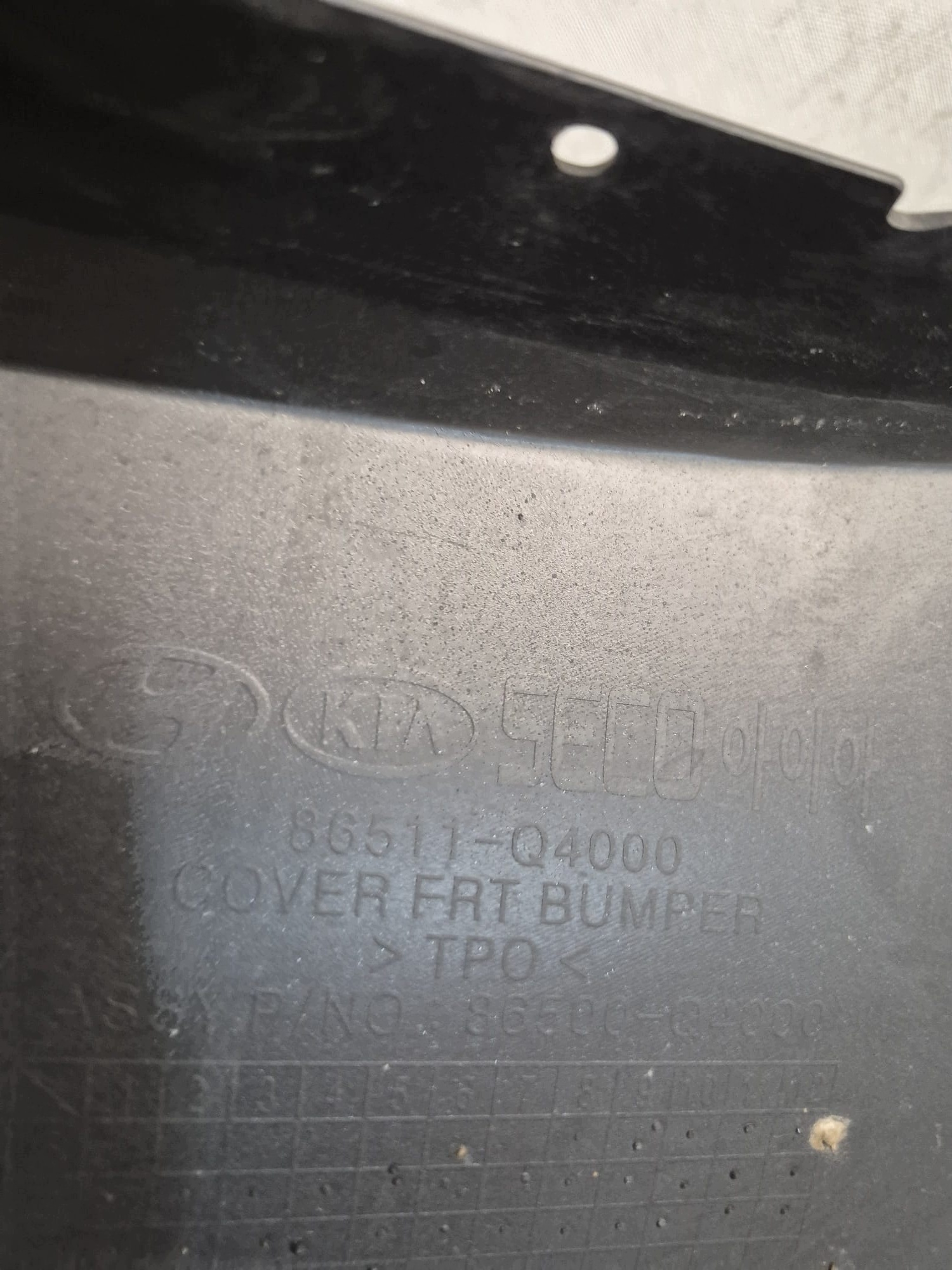 KIA NIRO and LIFT 19- bumper front front PDC 86511-Q4000