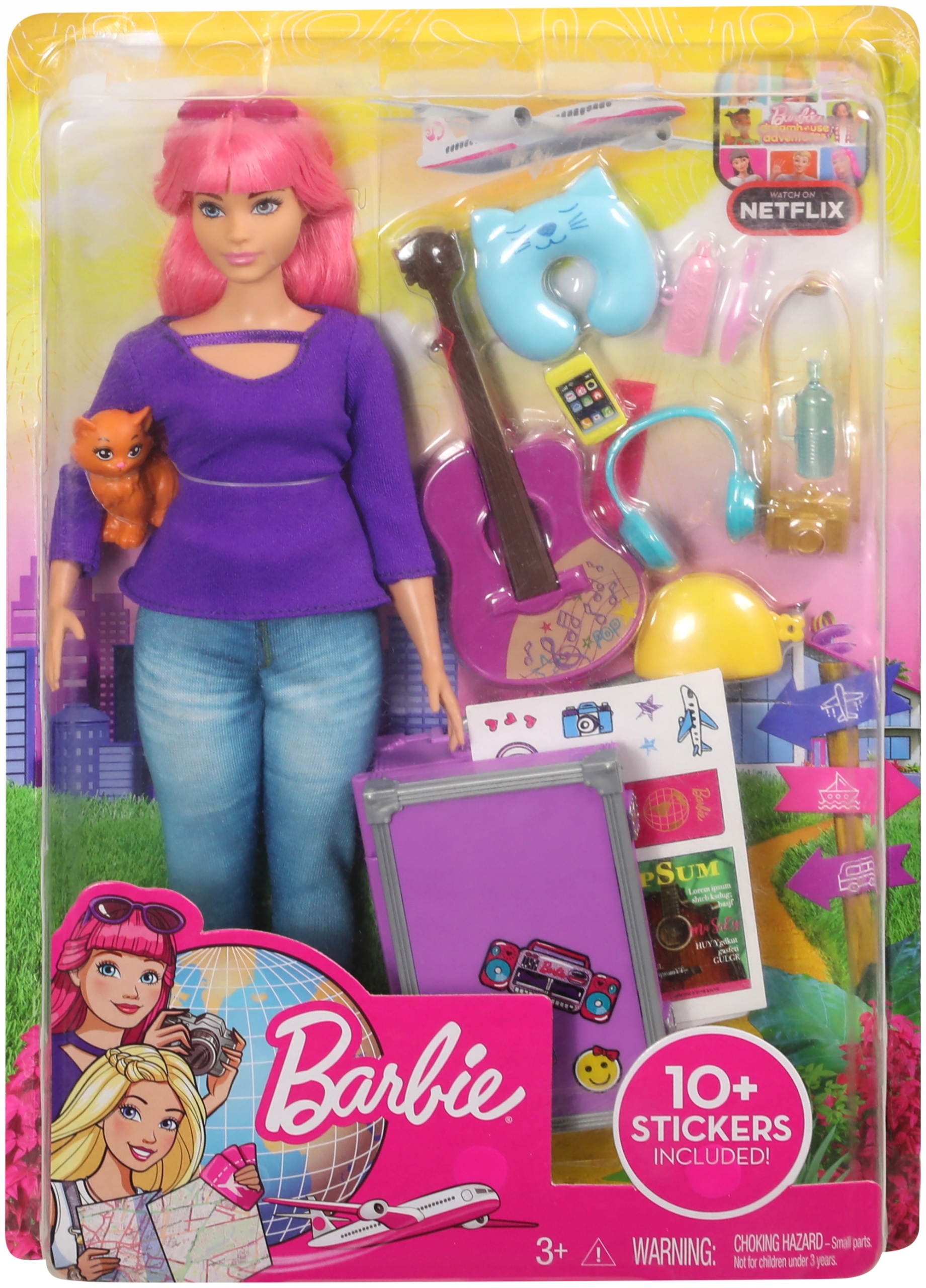 

Lalka Mattel Barbie Daisy w podróży FWV26