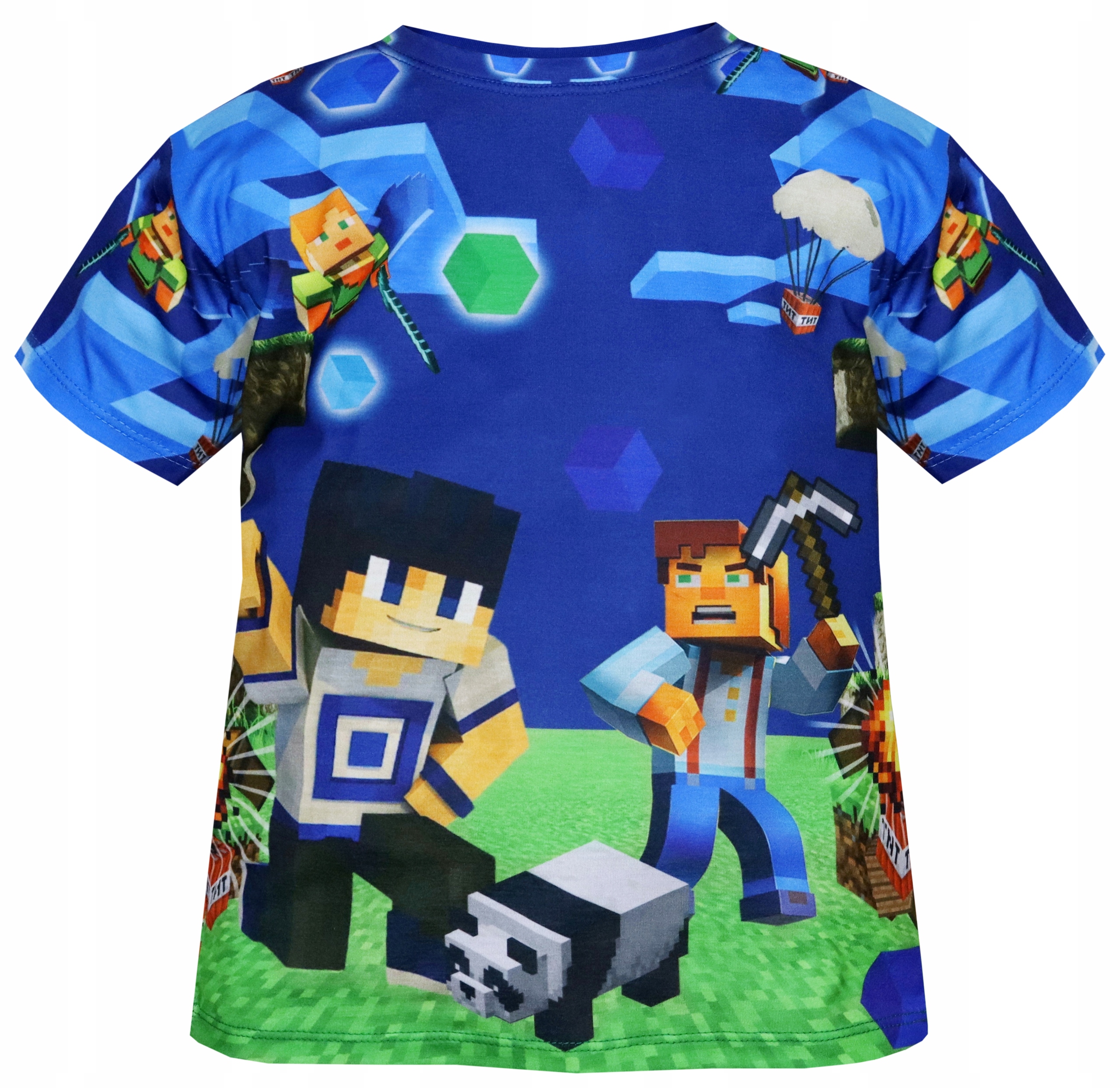 

3366 Minecraft Bawełna Bluzka T-shirt r 146