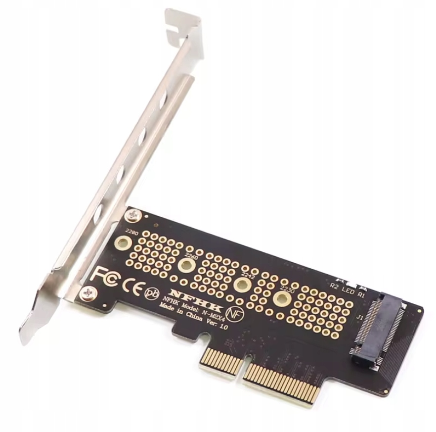 ADAPTER KARTA PCI PCI-E X4 SSD KARTA M.2 NVME PRZEJŚCIÓWKA POJEDYŃCZA
