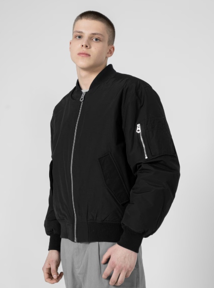 Pánská přechodová bomberová bunda Outhorn černá, vel XL