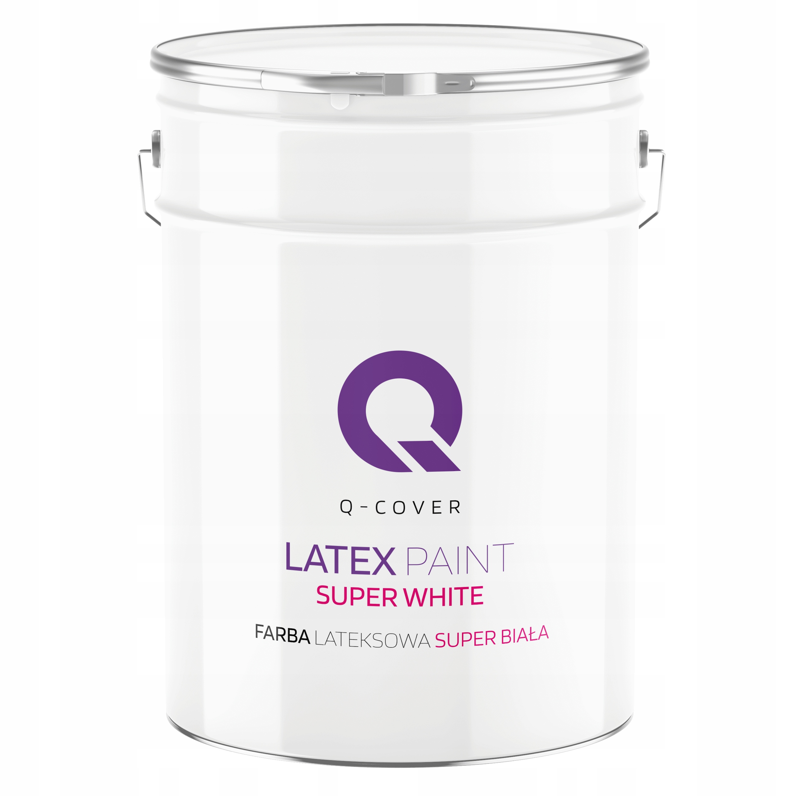 Bílá Barva barva na stěny Bílá 10L Hluboká matná Čistá bílá