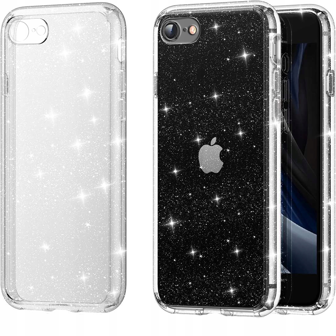 

Etui Brokat Clear Szkło na Iphone 7/8/SE 2020