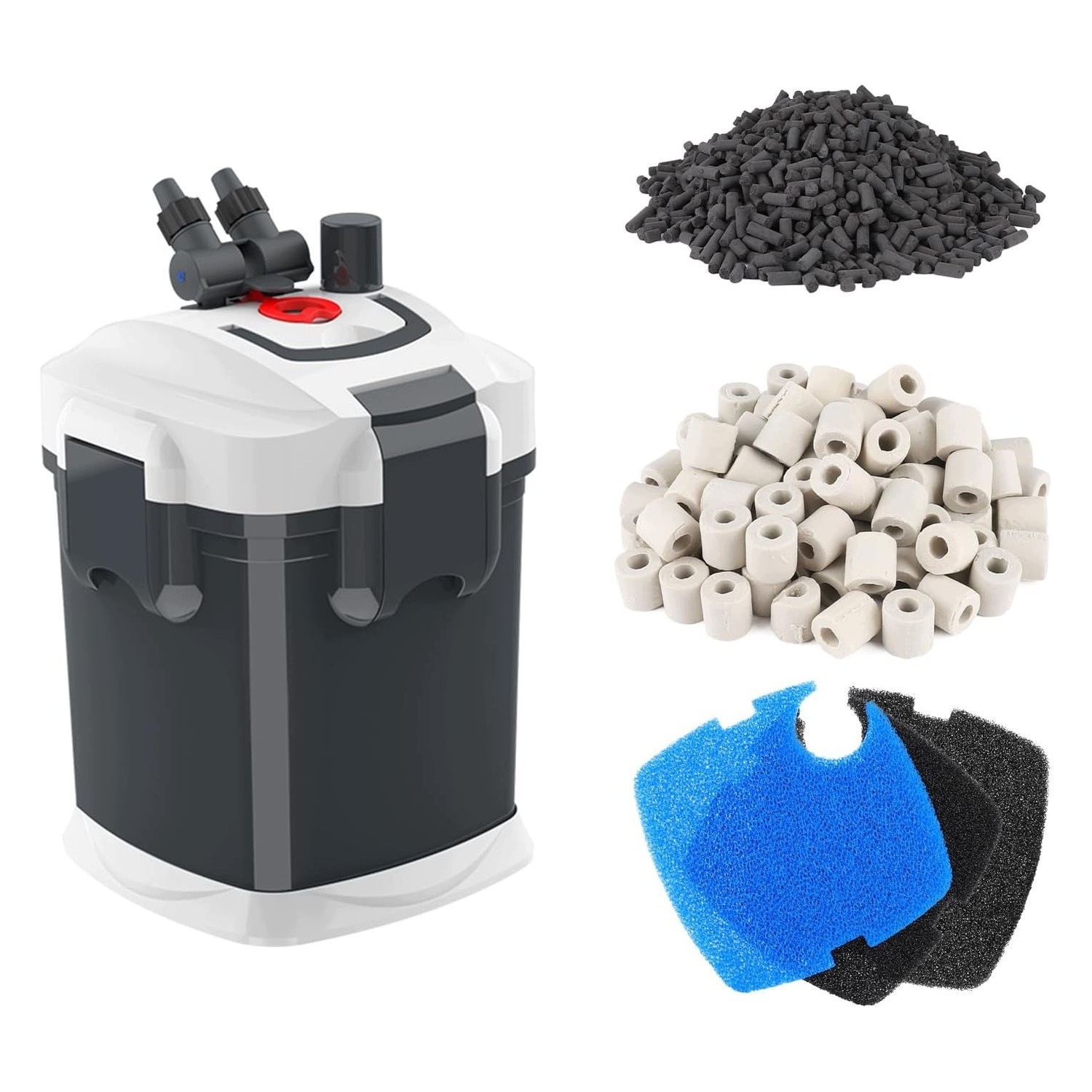 Vnější filtr 18W pro akvária 250L, 850L/H