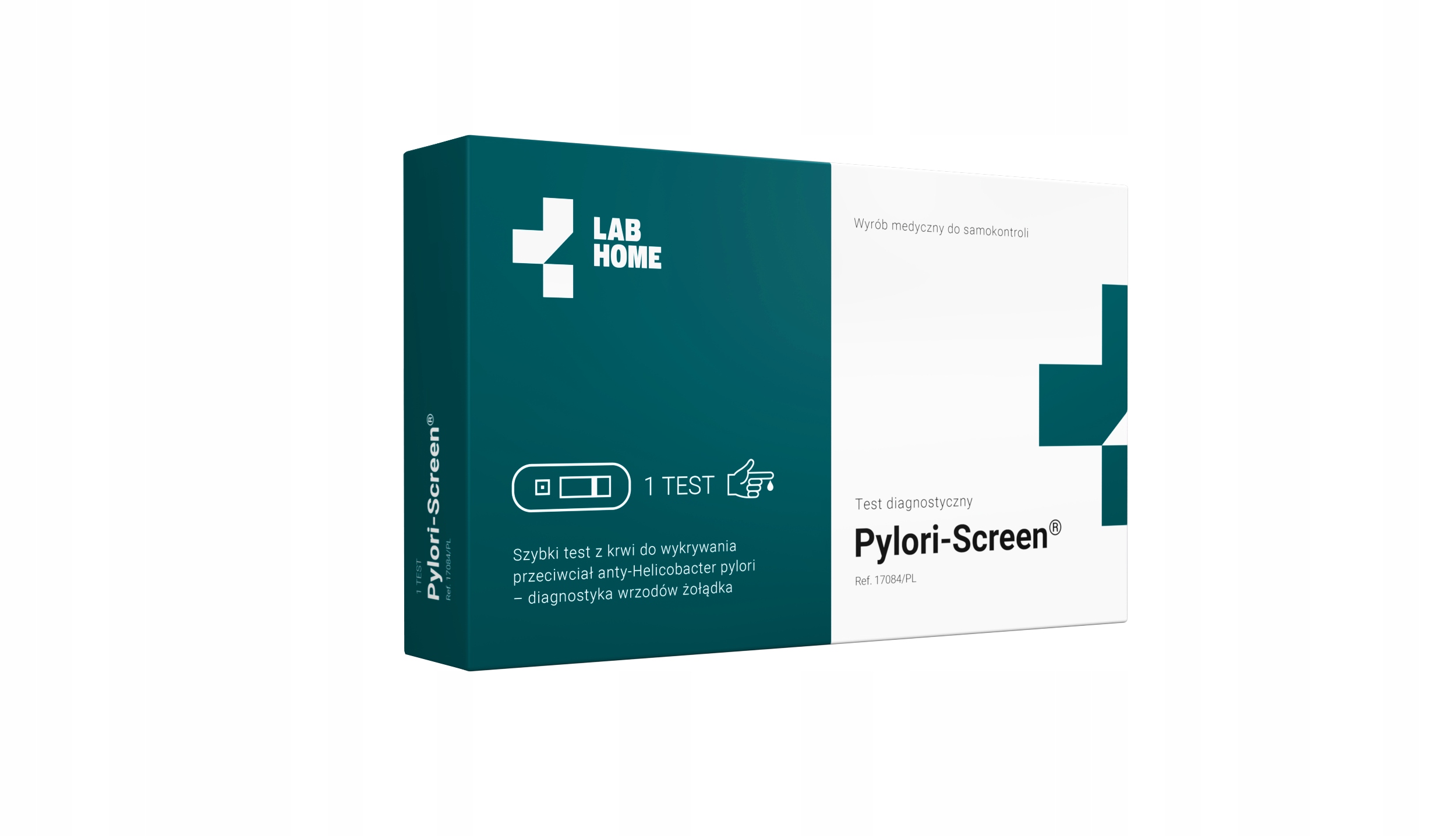 Lab Home Test helicobacter pylori PYLORI-Screen – 1 test z krwi ...