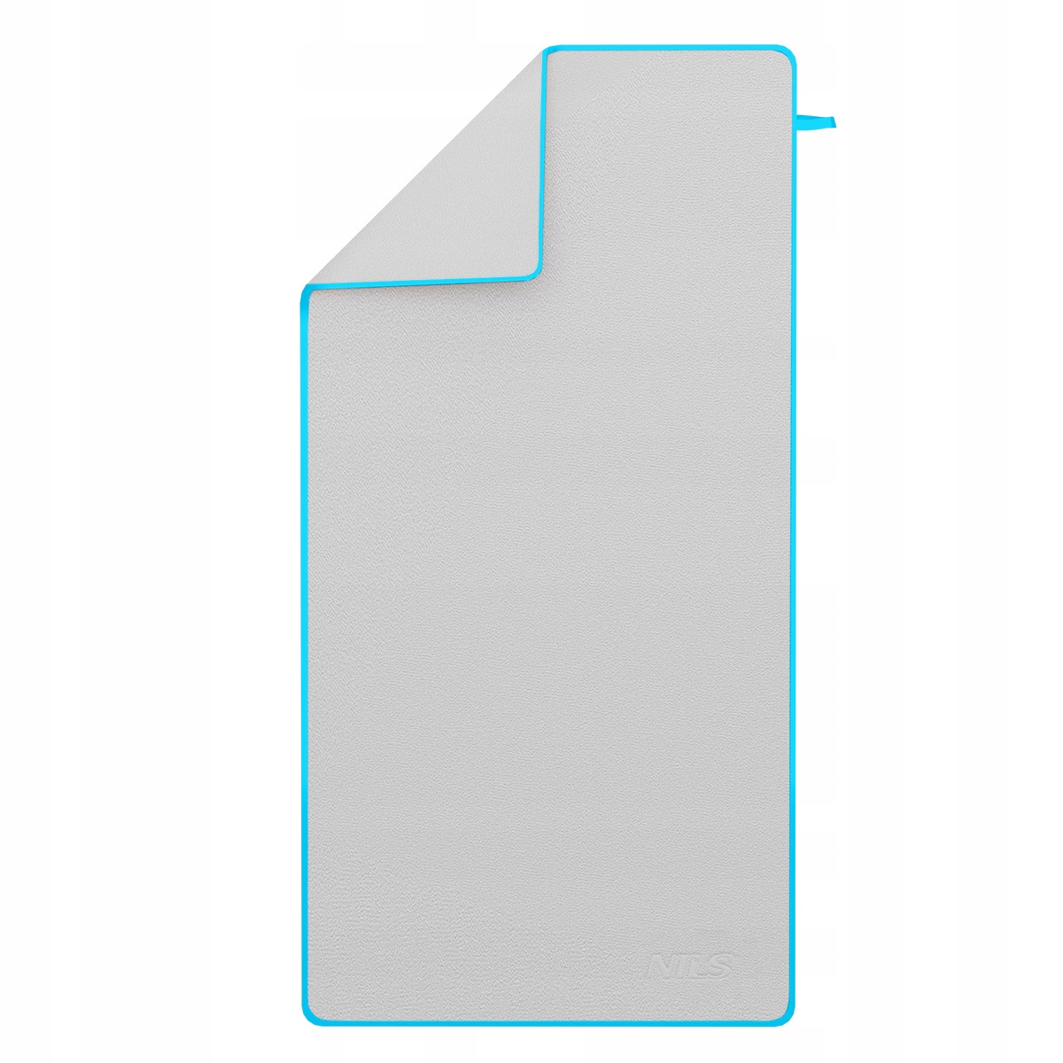 RĘCZNIK PLAŻOWY Z MIKROFIBRY SZYBKOSCHNĄCY 200X90 cm NILS NCR13 Szary