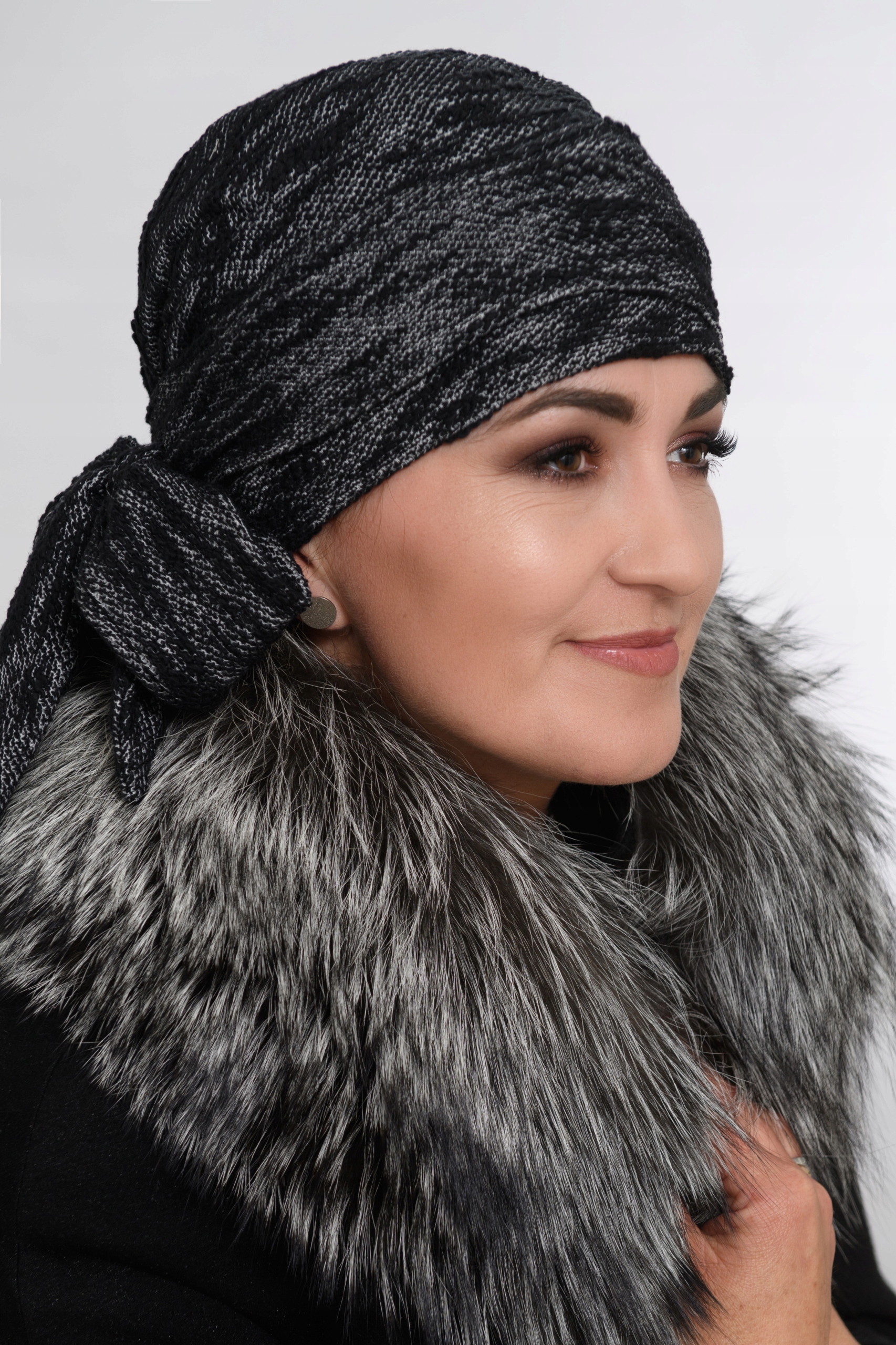 Chusta TATIANA 1/61 Turbany Lidia Chusty Czapka Lidia