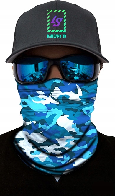 

Komin kominiarka chusta wielofunkcyjna Bandana 3D