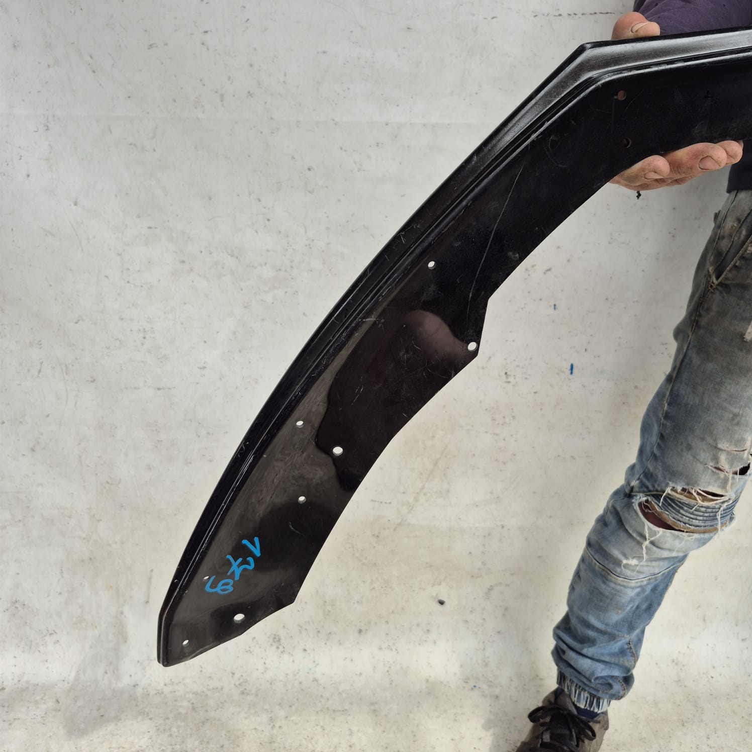SKODA OCTAVIA RS 13- RIEGER SPOILER accessories TUNING bumper front 00088106
