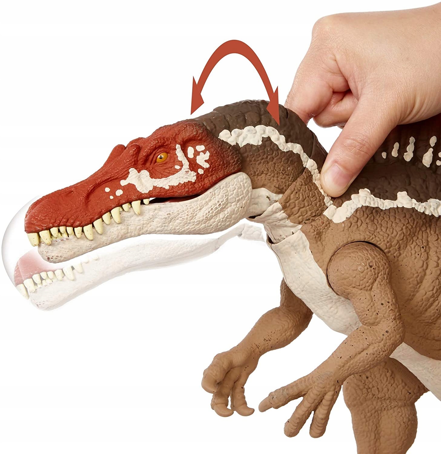 MATTEL Spinosaurus HCK57 Jurský svet veľkej značky Mattel