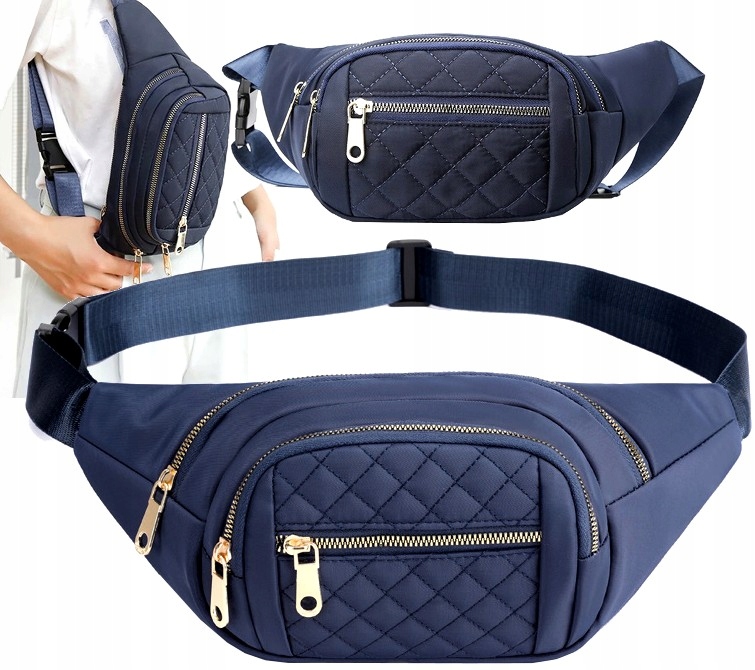 

Damska Nerka Pojemna miejska Wodoodporna na pasku