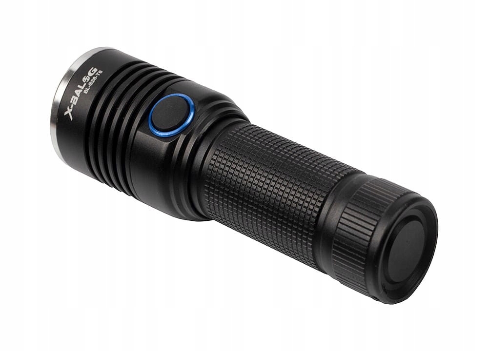 X-BALOG LATARKA WOJSKOWA ZOOM XML-T6 USB AKU 18650 Zasilanie akumulatorowe